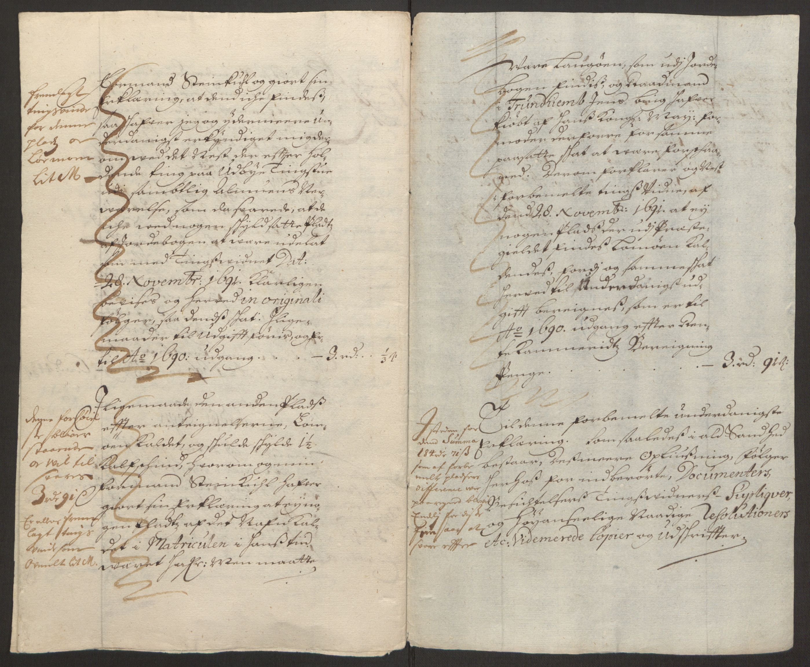 Rentekammeret inntil 1814, Reviderte regnskaper, Fogderegnskap, AV/RA-EA-4092/R13/L0830: Fogderegnskap Solør, Odal og Østerdal, 1692, s. 446