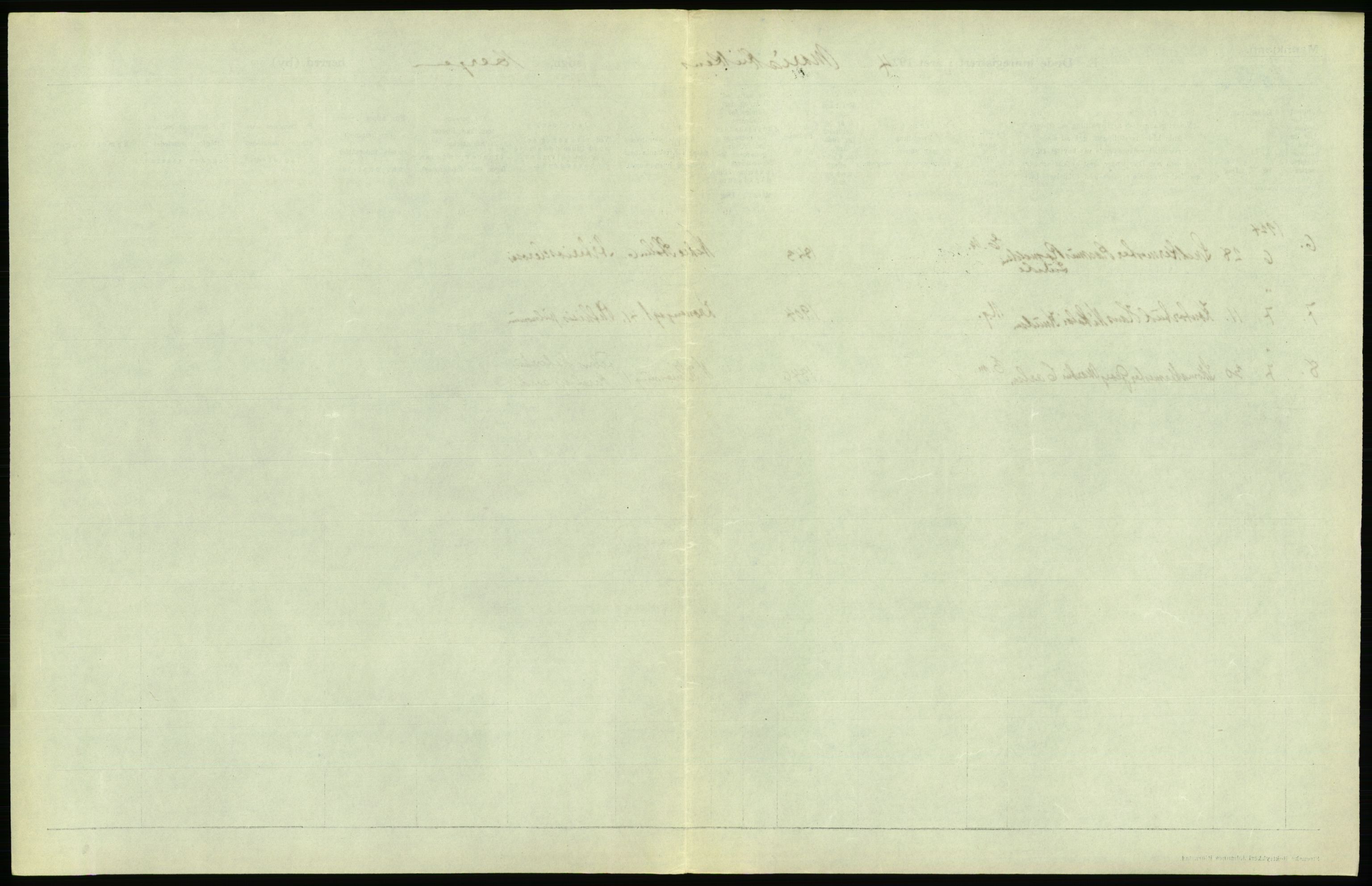 Statistisk sentralbyrå, Sosiodemografiske emner, Befolkning, AV/RA-S-2228/D/Df/Dfc/Dfcd/L0028: Bergen: Gifte, døde., 1924, s. 461