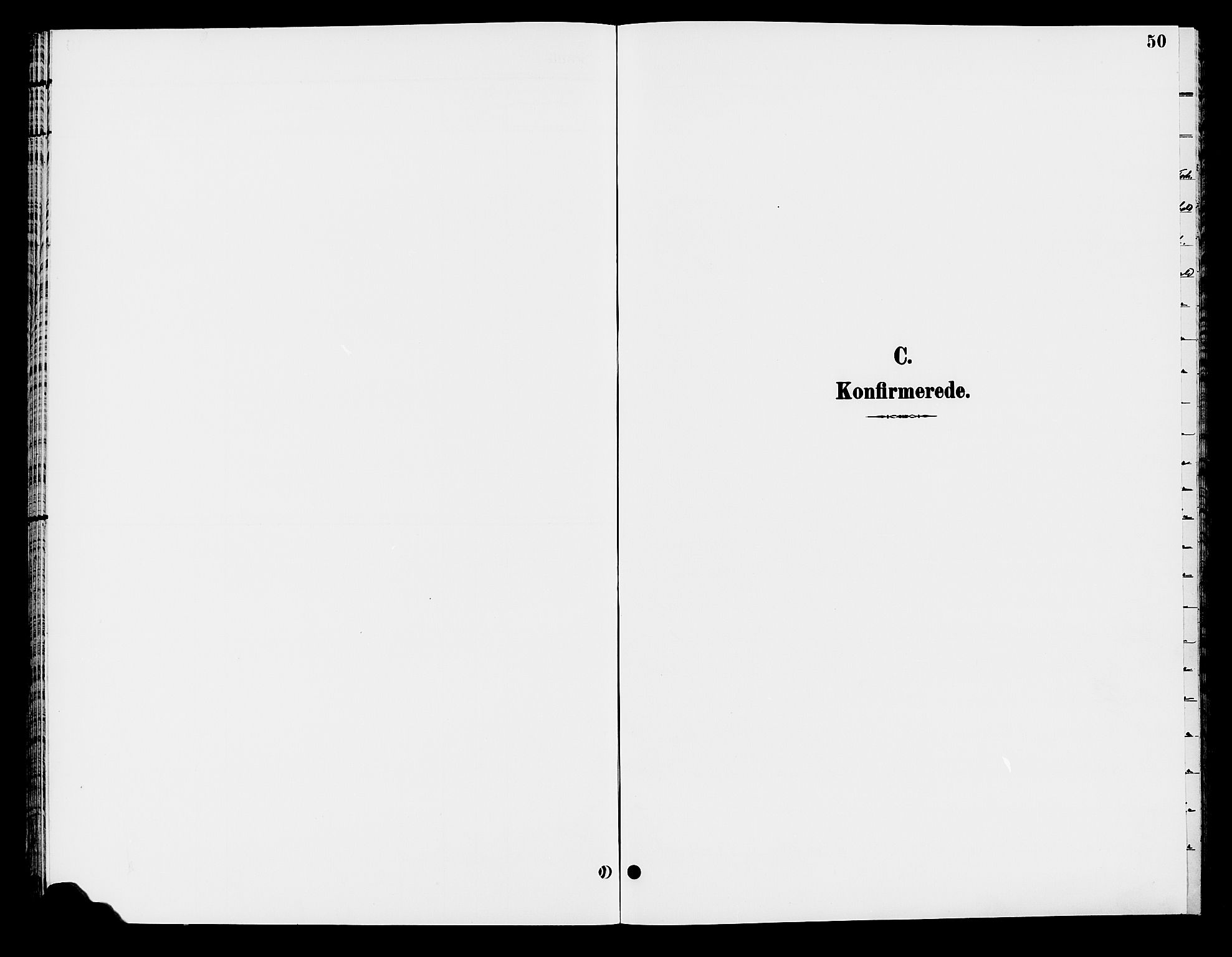 Elverum prestekontor, SAH/PREST-044/H/Ha/Hab/L0007: Klokkerbok nr. 7, 1896-1914, s. 50
