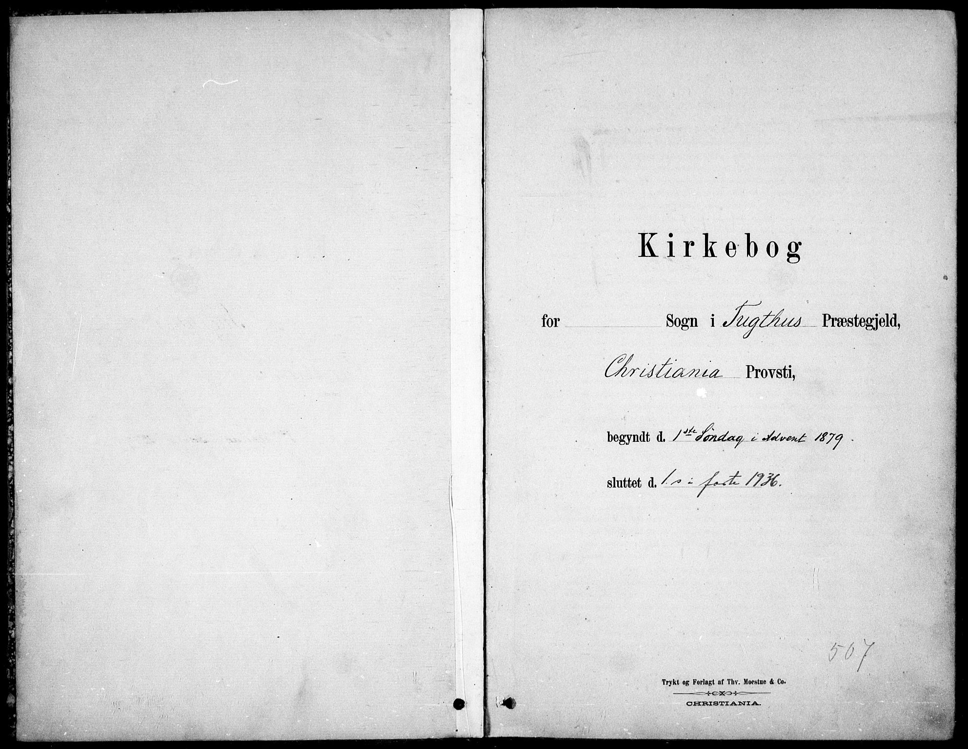 Kristiania tukthusprest Kirkebøker, AV/SAO-A-10881/F/Fa/L0005: Ministerialbok nr. 5, 1879-1936