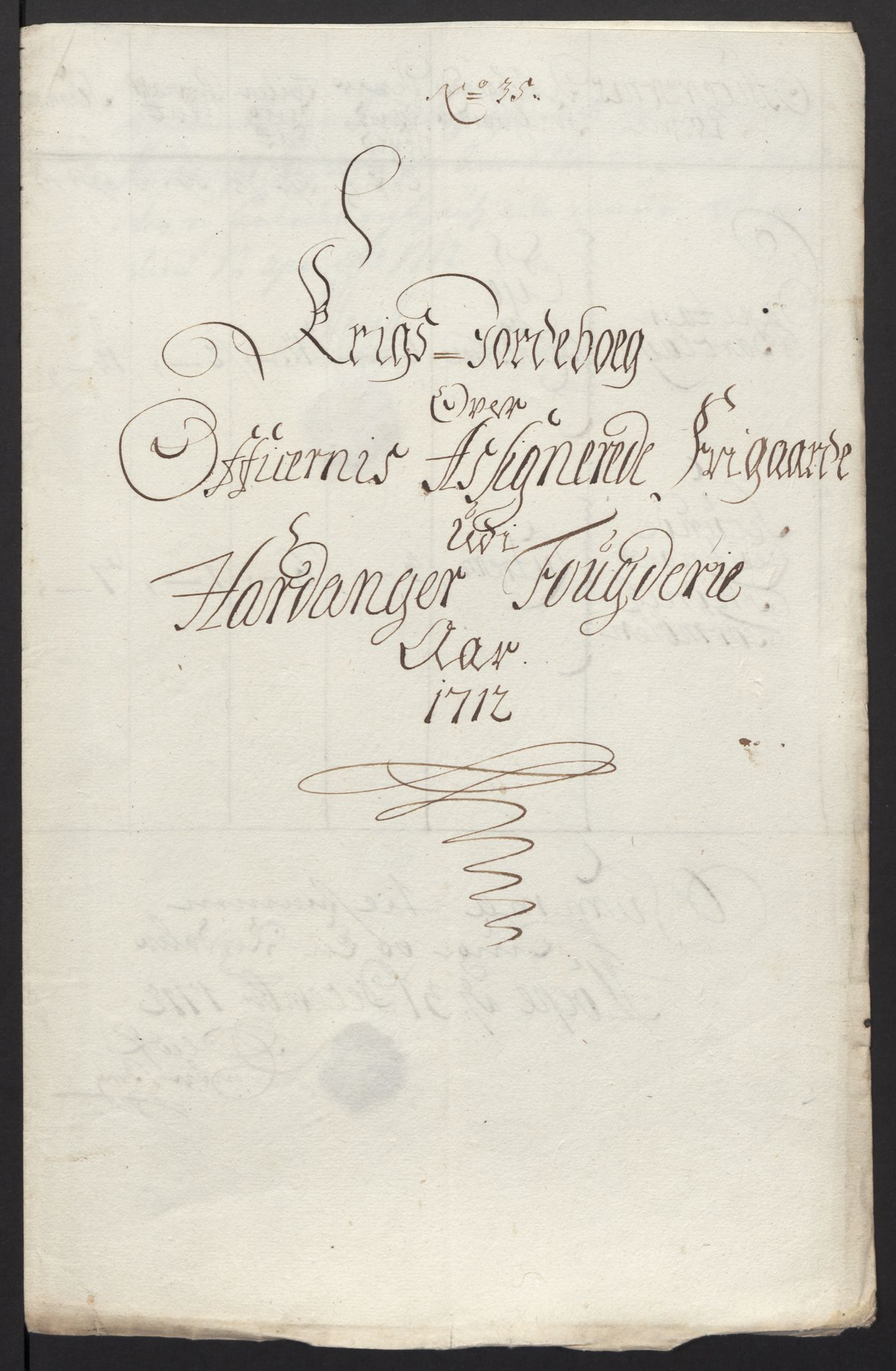 Rentekammeret inntil 1814, Reviderte regnskaper, Fogderegnskap, RA/EA-4092/R48/L2988: Fogderegnskap Sunnhordland og Hardanger, 1712, s. 388