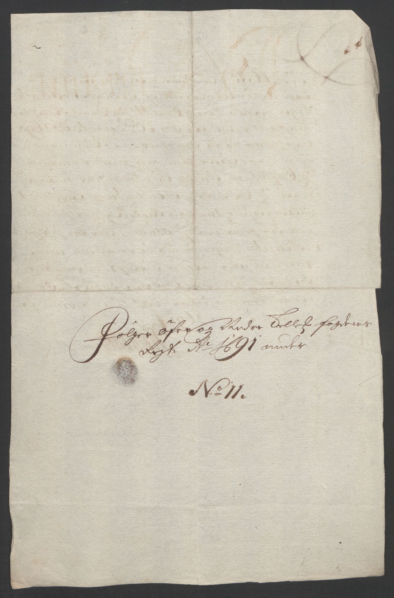Rentekammeret inntil 1814, Reviderte regnskaper, Fogderegnskap, RA/EA-4092/R35/L2091: Fogderegnskap Øvre og Nedre Telemark, 1690-1693, s. 82
