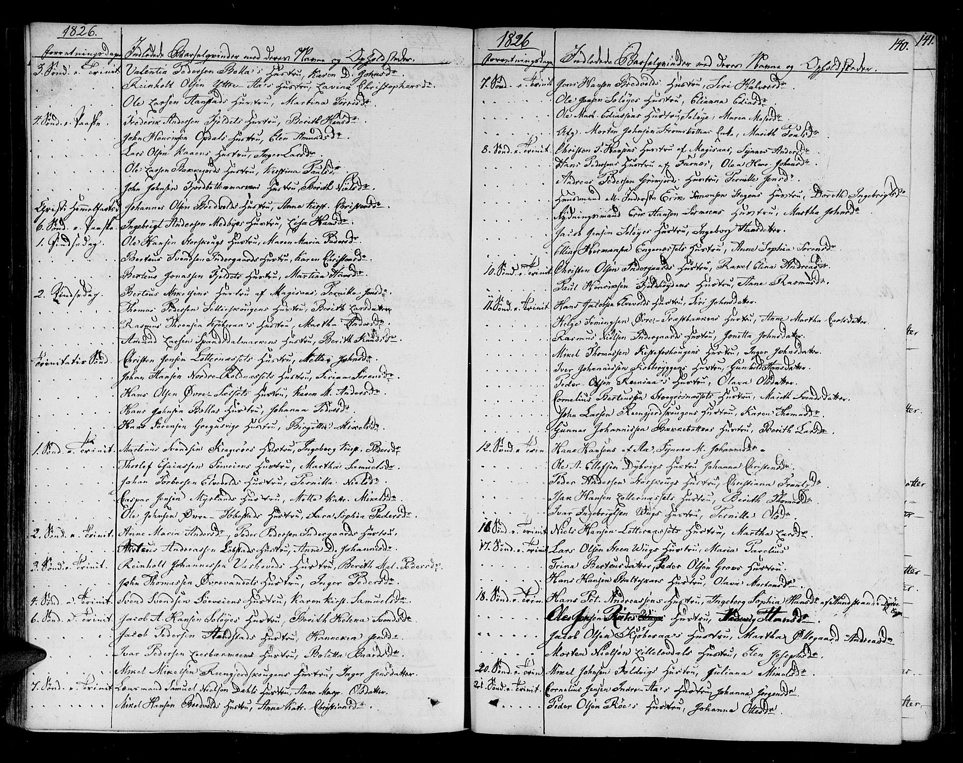 Ibestad sokneprestembete, AV/SATØ-S-0077/H/Ha/Haa/L0005kirke: Ministerialbok nr. 5, 1825-1836, s. 140
