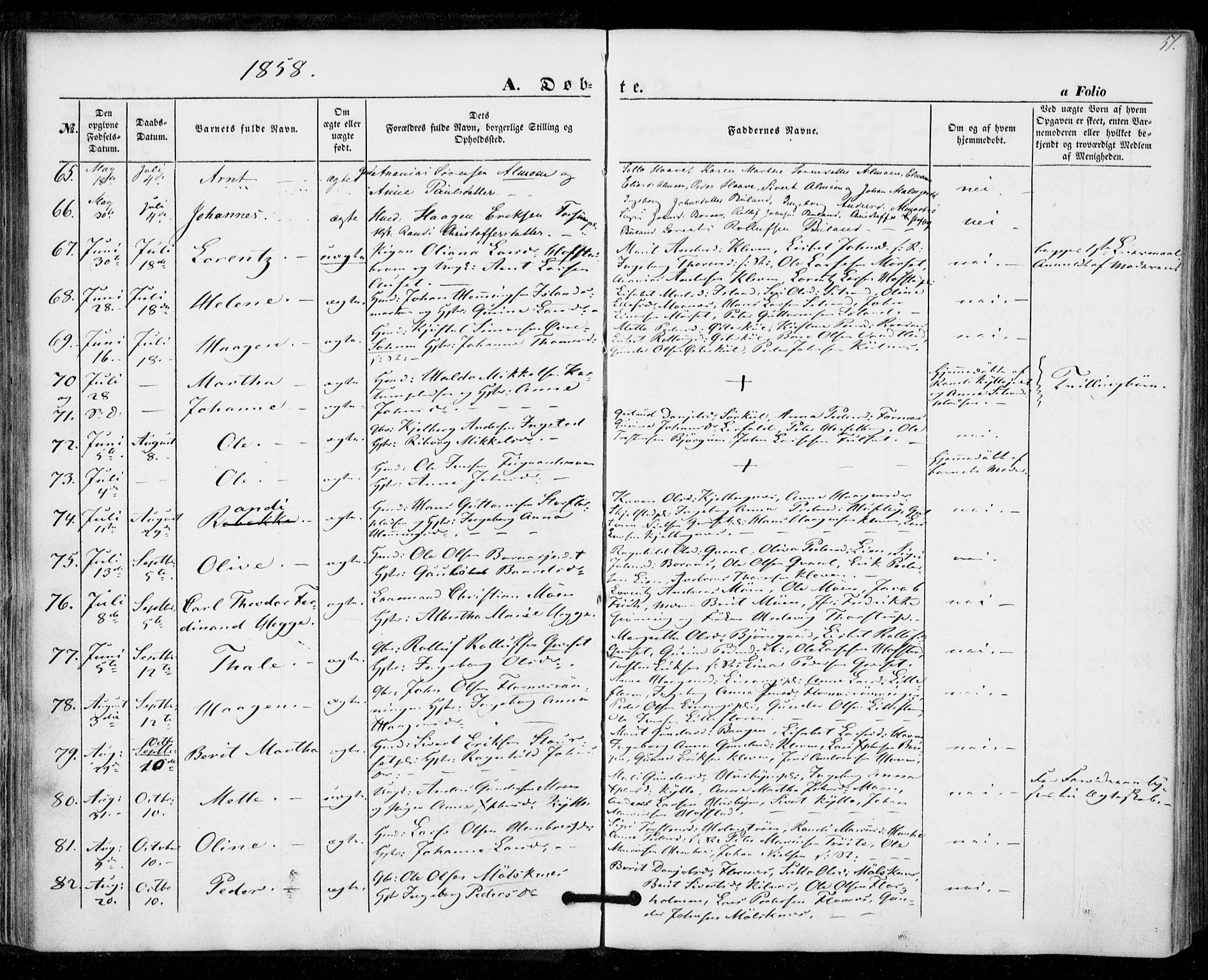 Ministerialprotokoller, klokkerbøker og fødselsregistre - Nord-Trøndelag, SAT/A-1458/703/L0028: Ministerialbok nr. 703A01, 1850-1862, s. 51