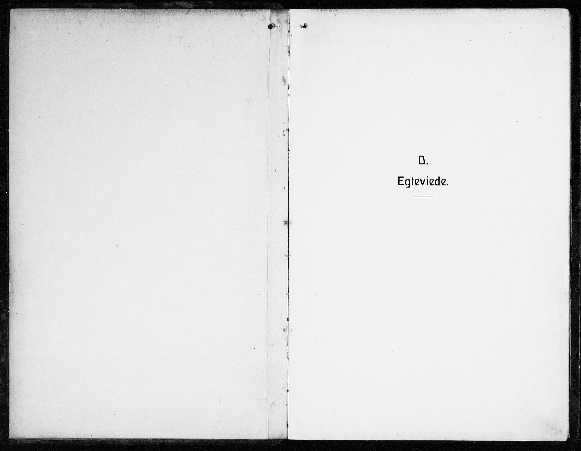 Korskirken sokneprestembete, AV/SAB-A-76101/H/Haa/L0039: Ministerialbok nr. D 6, 1919-1938