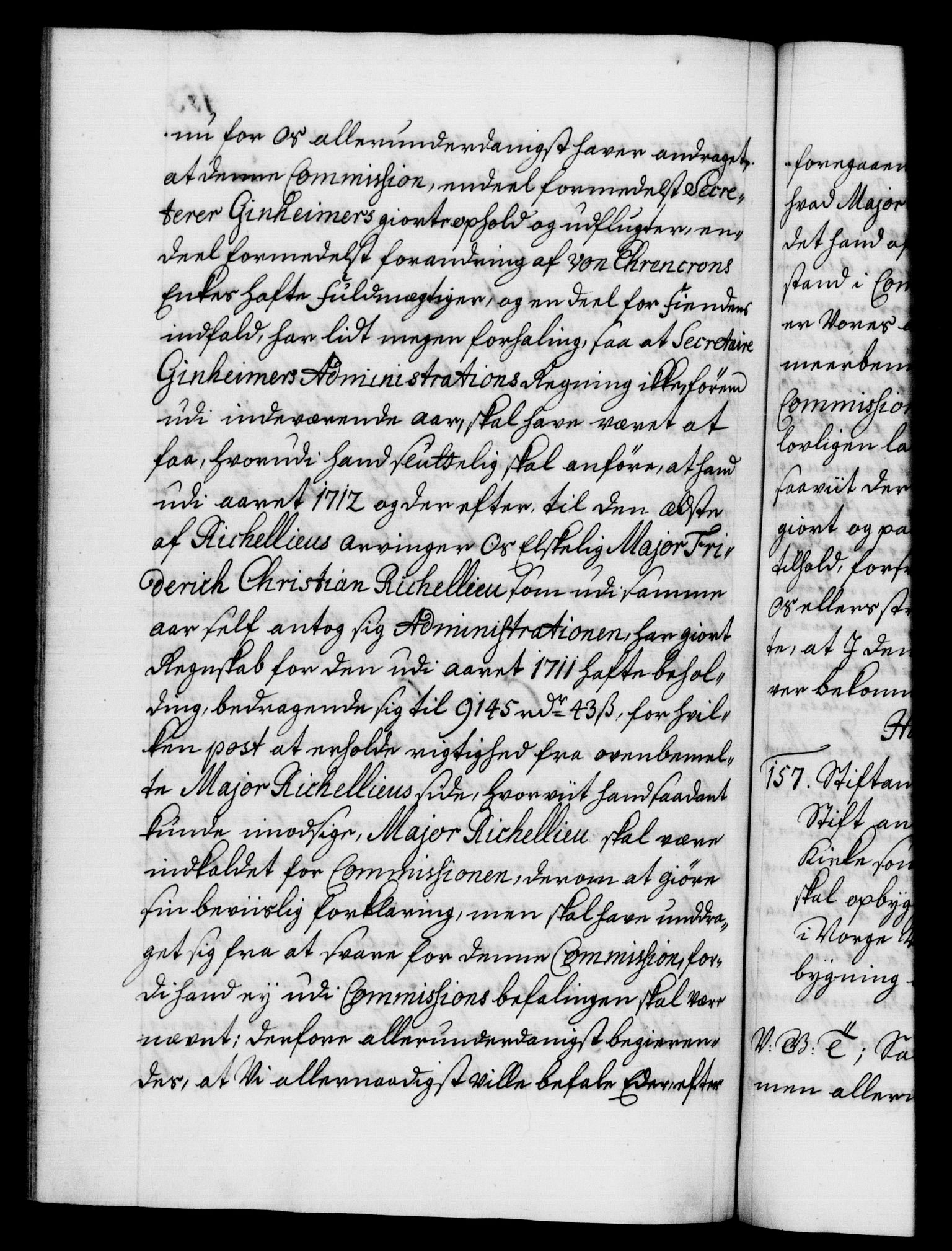 Danske Kanselli 1572-1799, AV/RA-EA-3023/F/Fc/Fca/Fcab/L0020: Norske tegnelser, 1715-1718, s. 453b