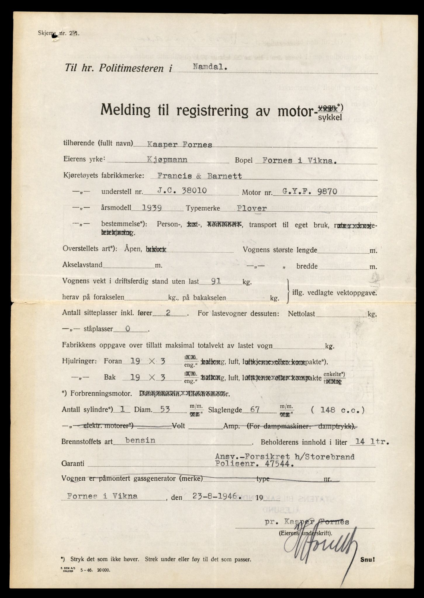 Møre og Romsdal vegkontor - Ålesund trafikkstasjon, AV/SAT-A-4099/F/Fe/L0026: Registreringskort for kjøretøy T 11046 - T 11160, 1927-1998, s. 1409