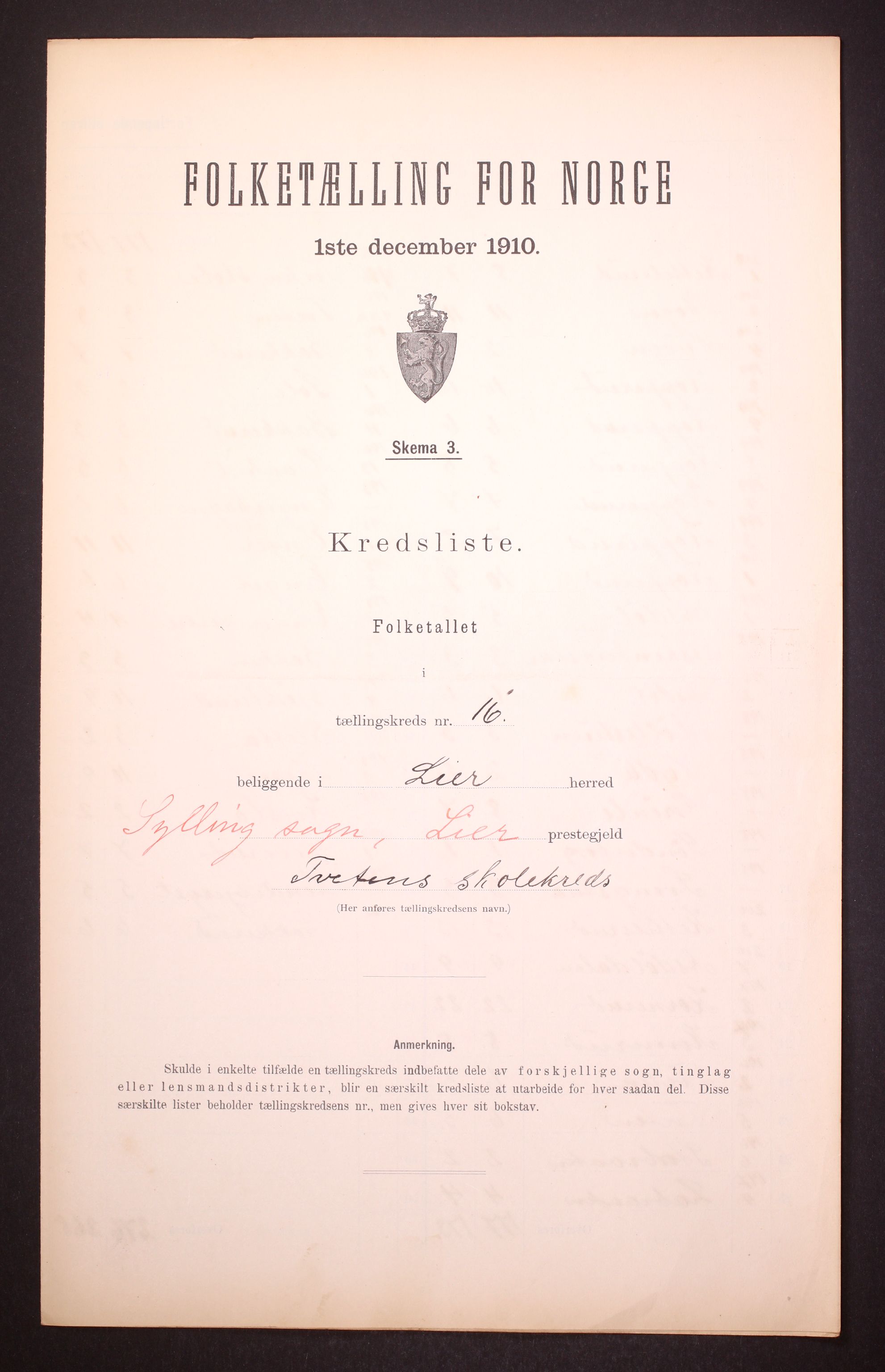RA, Folketelling 1910 for 0626 Lier herred, 1910, s. 55
