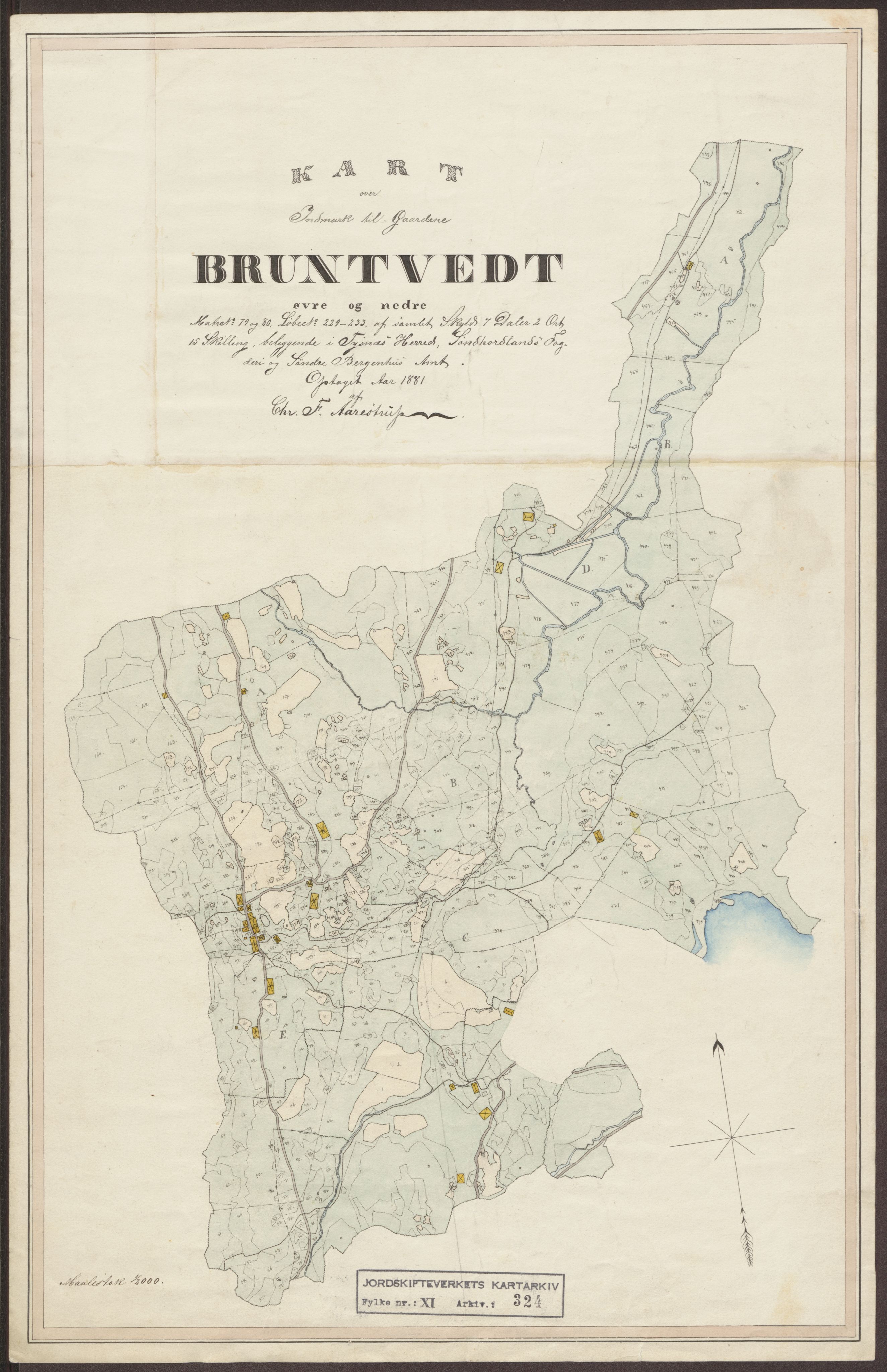 Jordskifteverkets kartarkiv, AV/RA-S-3929/T, 1859-1988, s. 427
