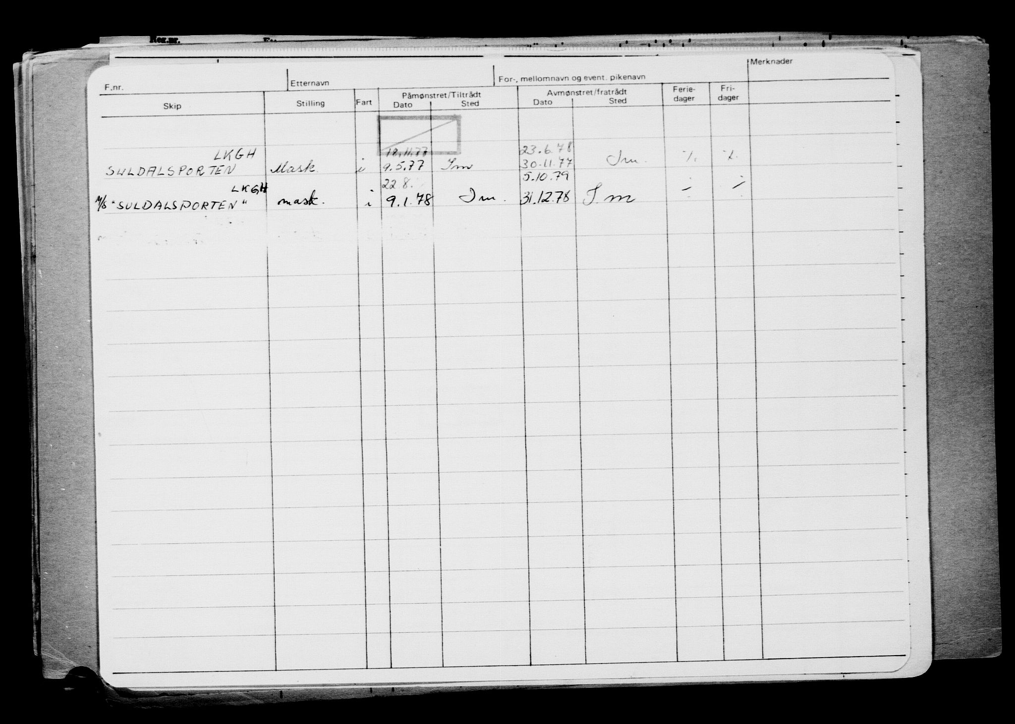 Direktoratet for sjømenn, AV/RA-S-3545/G/Gb/L0140: Hovedkort, 1916, s. 33