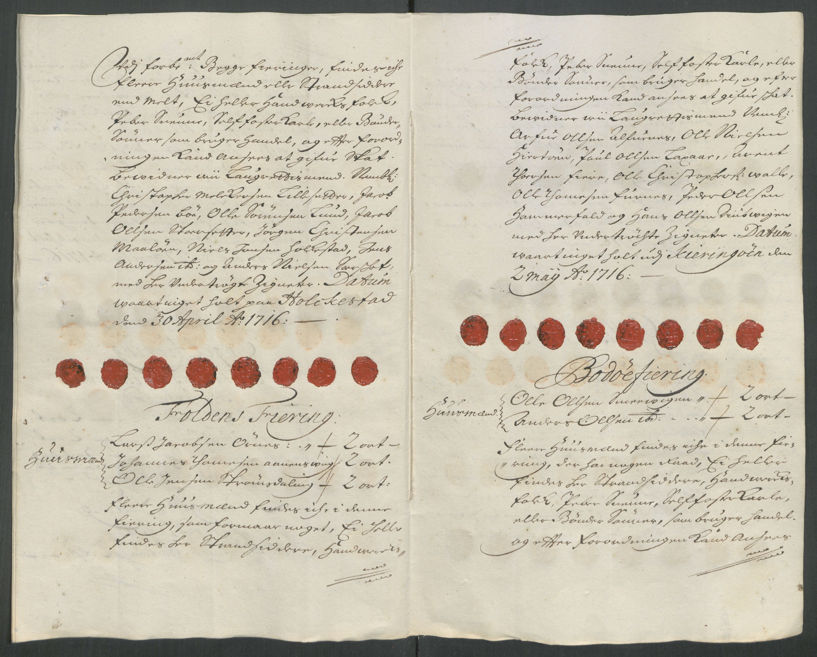 Rentekammeret inntil 1814, Reviderte regnskaper, Fogderegnskap, RA/EA-4092/R66/L4586: Fogderegnskap Salten, 1716, s. 87