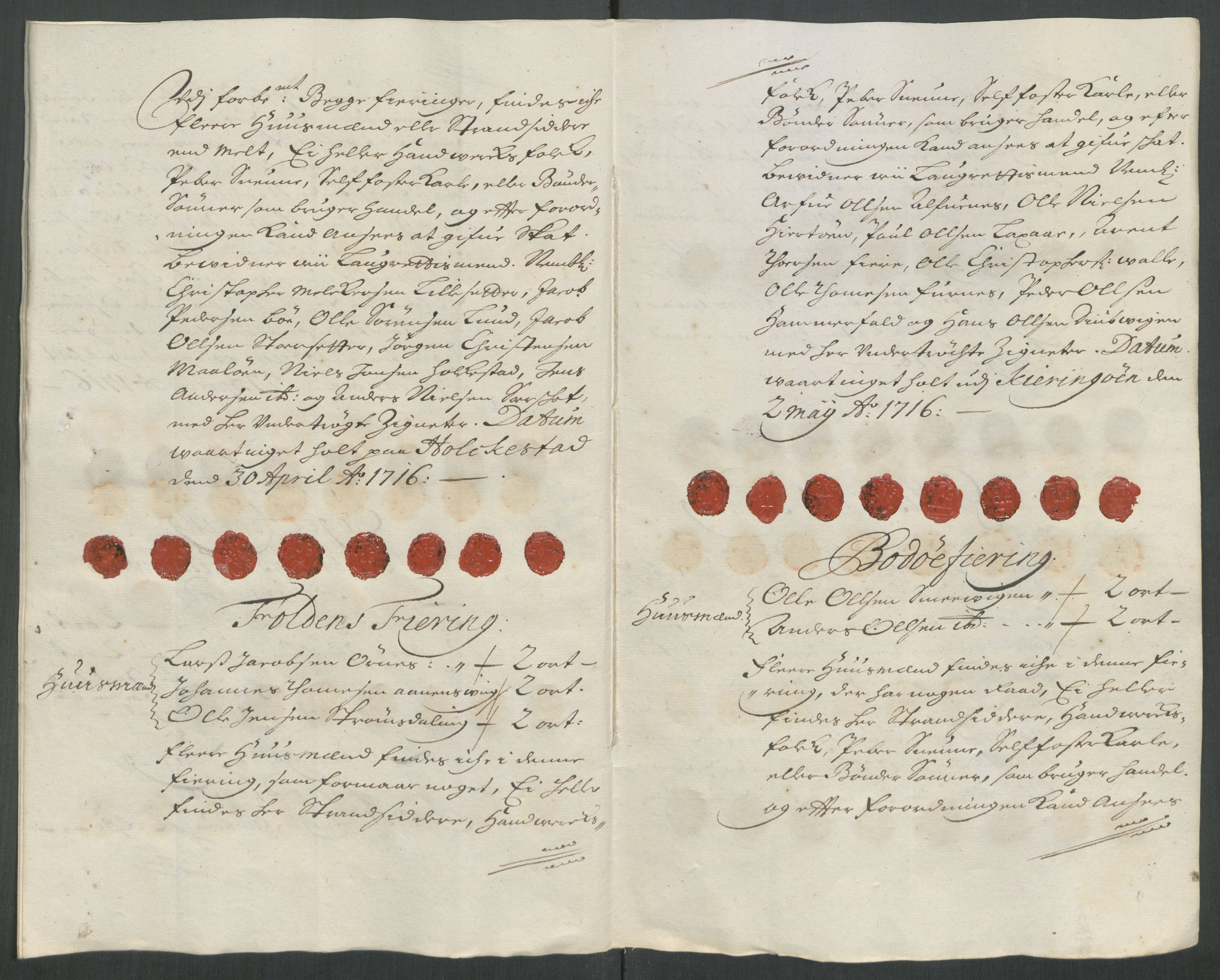 Rentekammeret inntil 1814, Reviderte regnskaper, Fogderegnskap, AV/RA-EA-4092/R66/L4586: Fogderegnskap Salten, 1716, s. 87