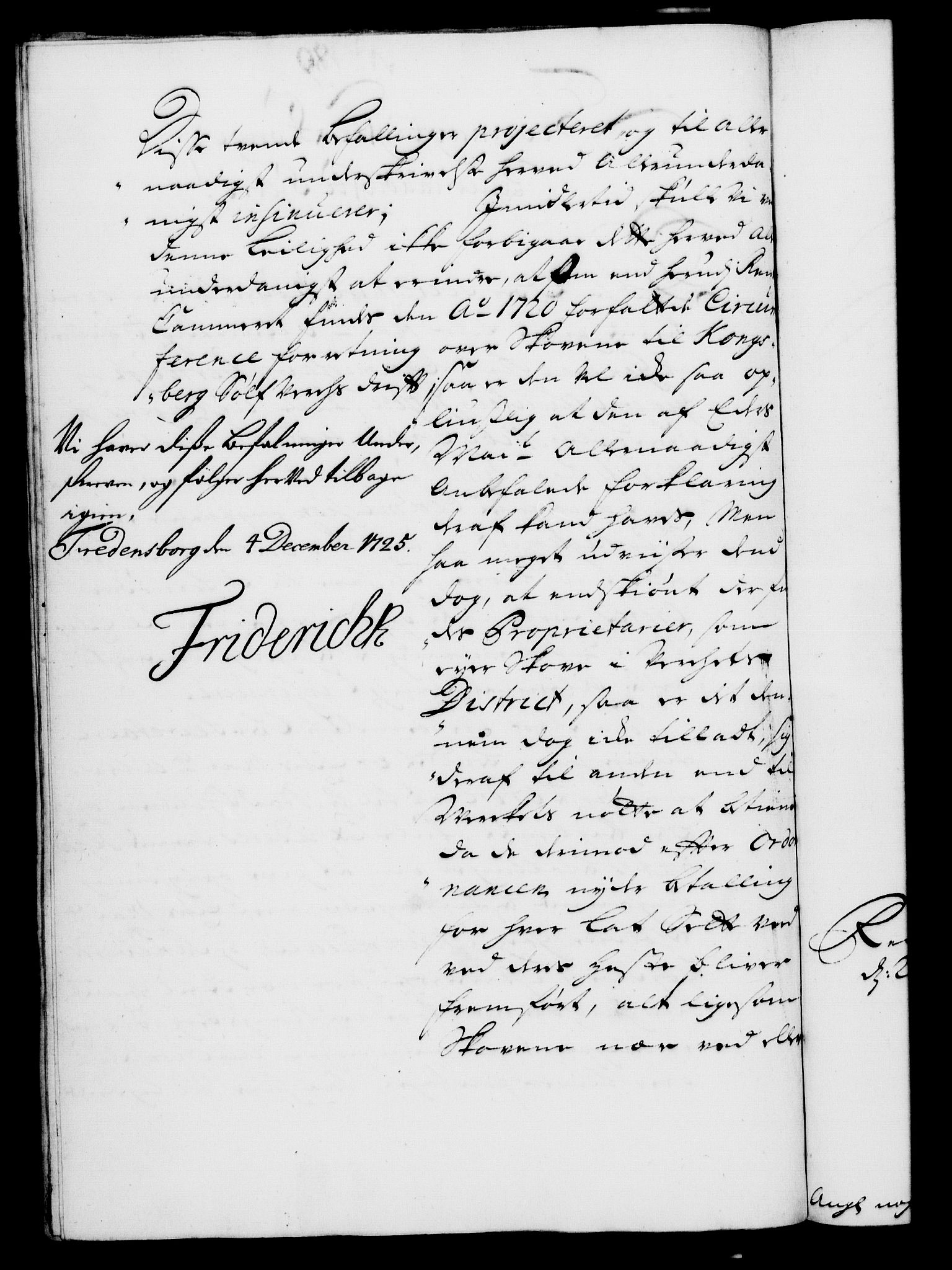 Rentekammeret, Kammerkanselliet, RA/EA-3111/G/Gf/Gfa/L0008: Norsk relasjons- og resolusjonsprotokoll (merket RK 52.8), 1725, s. 972