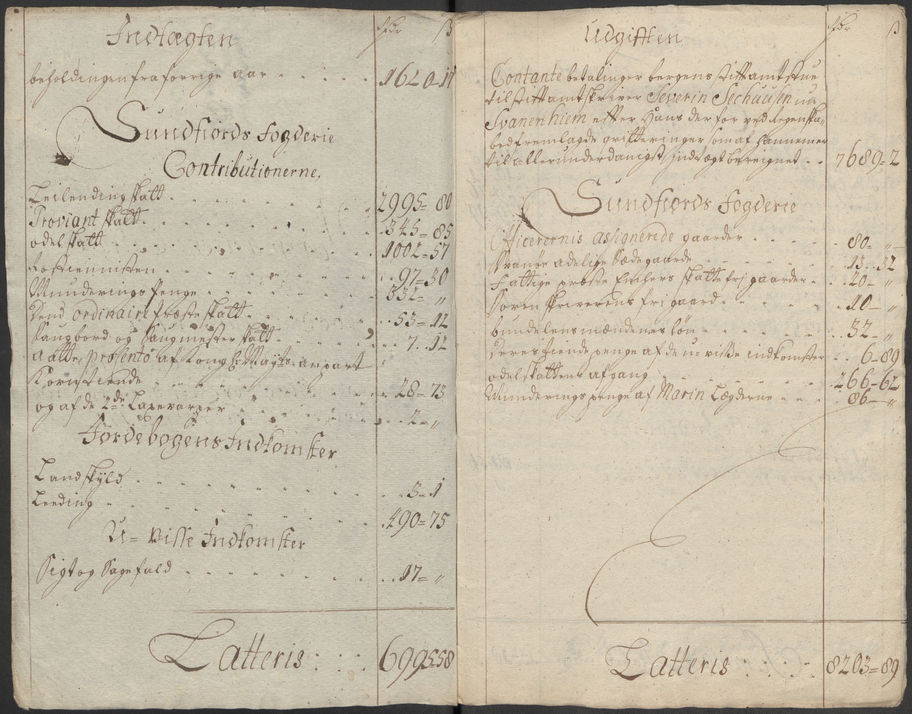 Rentekammeret inntil 1814, Reviderte regnskaper, Fogderegnskap, AV/RA-EA-4092/R53/L3435: Fogderegnskap Sunn- og Nordfjord, 1712, s. 41