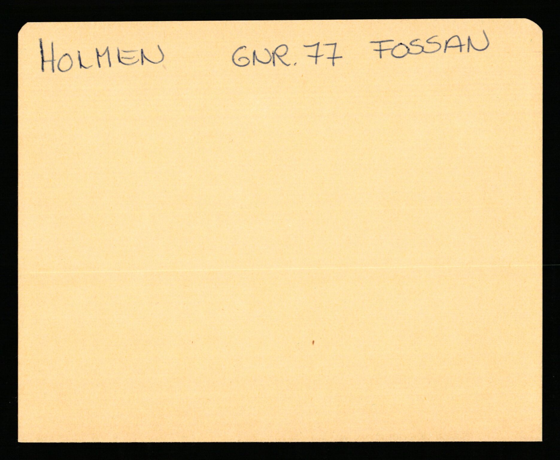 Statsarkivet i Stavanger, AV/SAST-A-101971/03/Y/Ym/L0026: Åstedskort sortert etter gårdsnavn: Holmen - Hundsnes, 1600-1950, s. 1