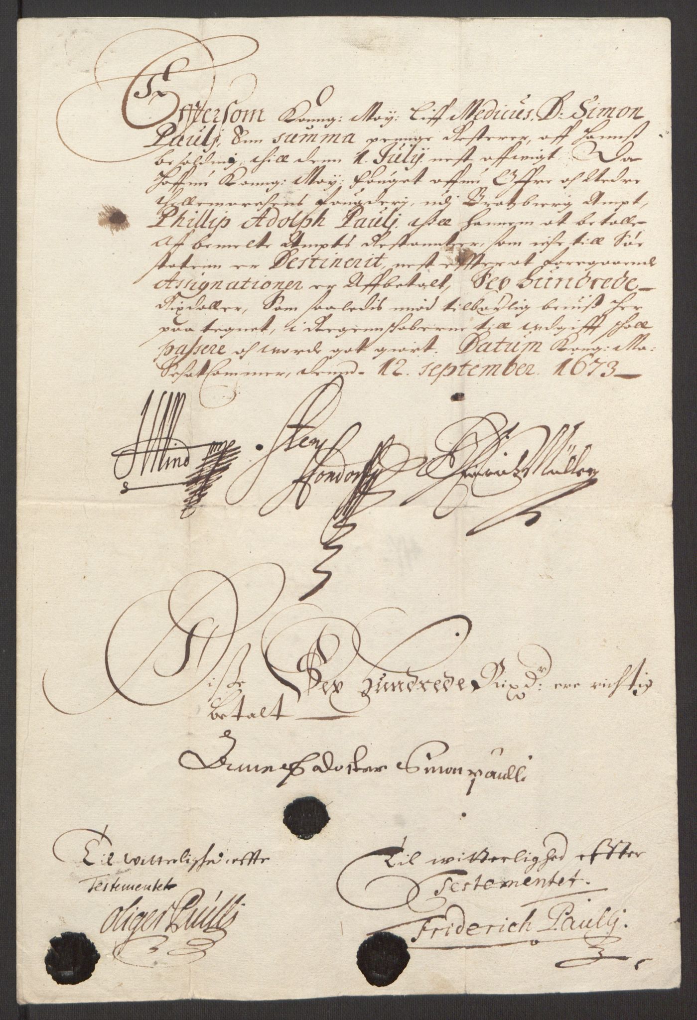 Rentekammeret inntil 1814, Reviderte regnskaper, Fogderegnskap, RA/EA-4092/R35/L2061: Fogderegnskap Øvre og Nedre Telemark, 1673-1674, s. 273