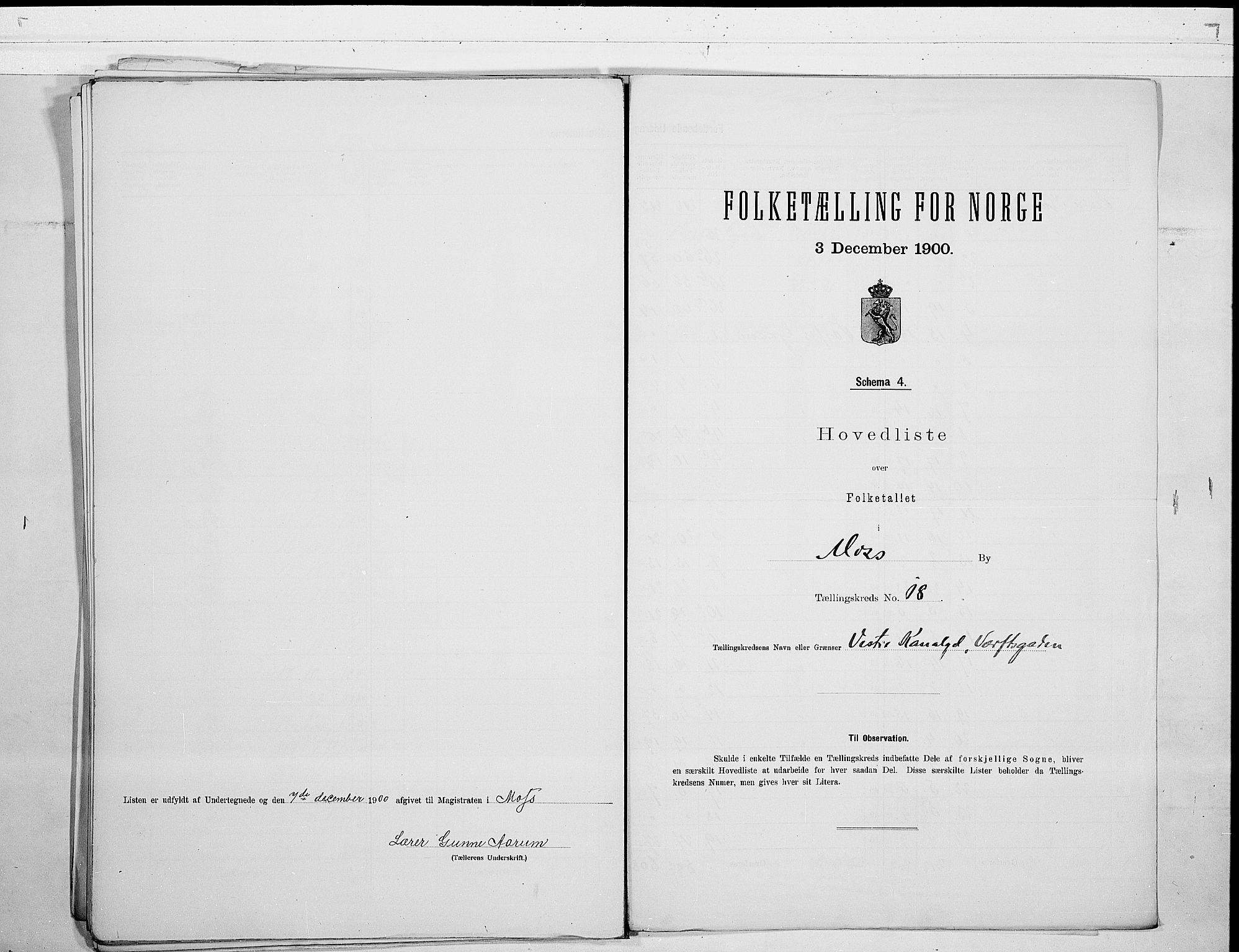 SAO, Folketelling 1900 for 0104 Moss kjøpstad, 1900, s. 38