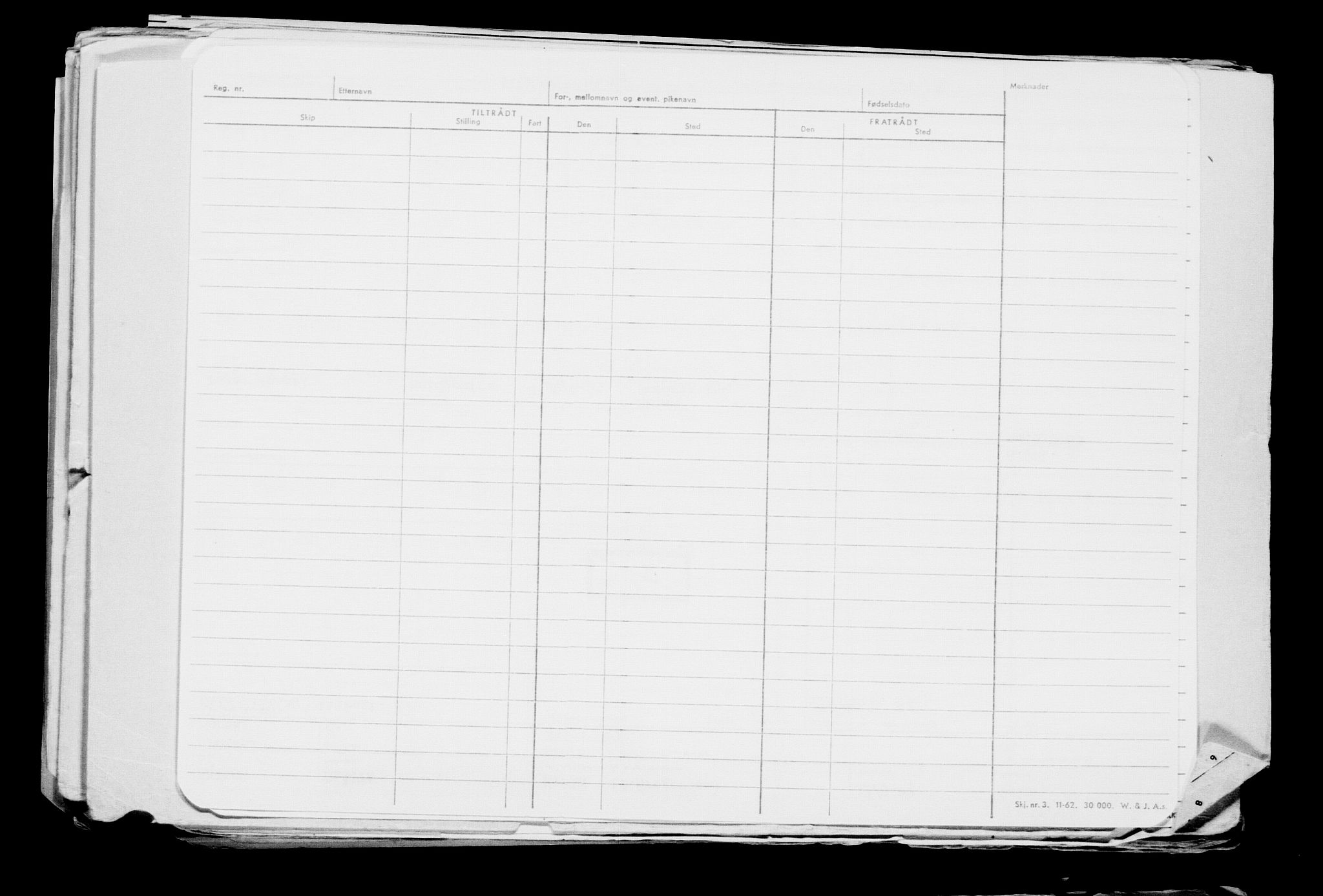 Direktoratet for sjømenn, AV/RA-S-3545/G/Gb/L0185: Hovedkort, 1920, s. 320