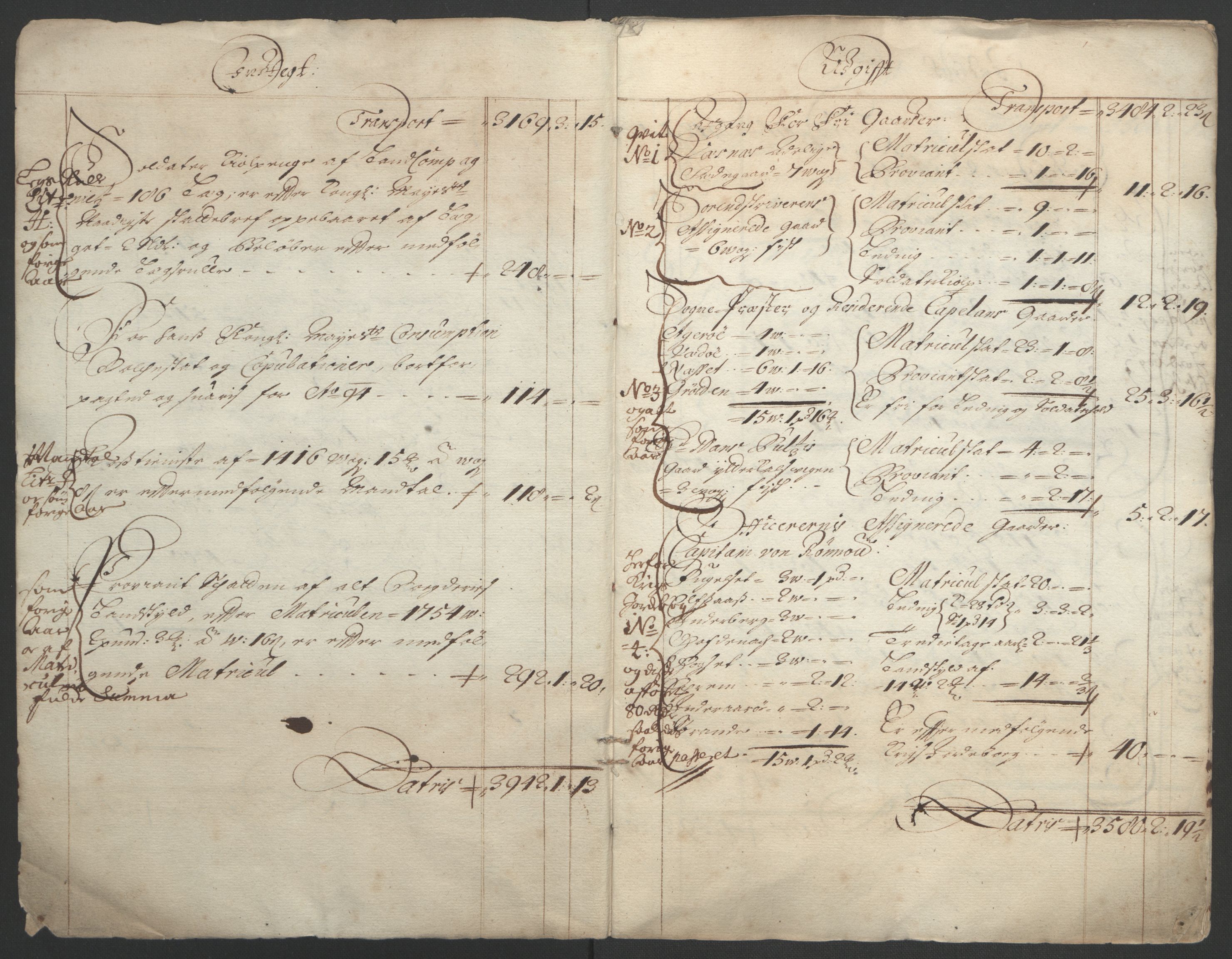 Rentekammeret inntil 1814, Reviderte regnskaper, Fogderegnskap, RA/EA-4092/R55/L3651: Fogderegnskap Romsdal, 1693-1694, s. 166