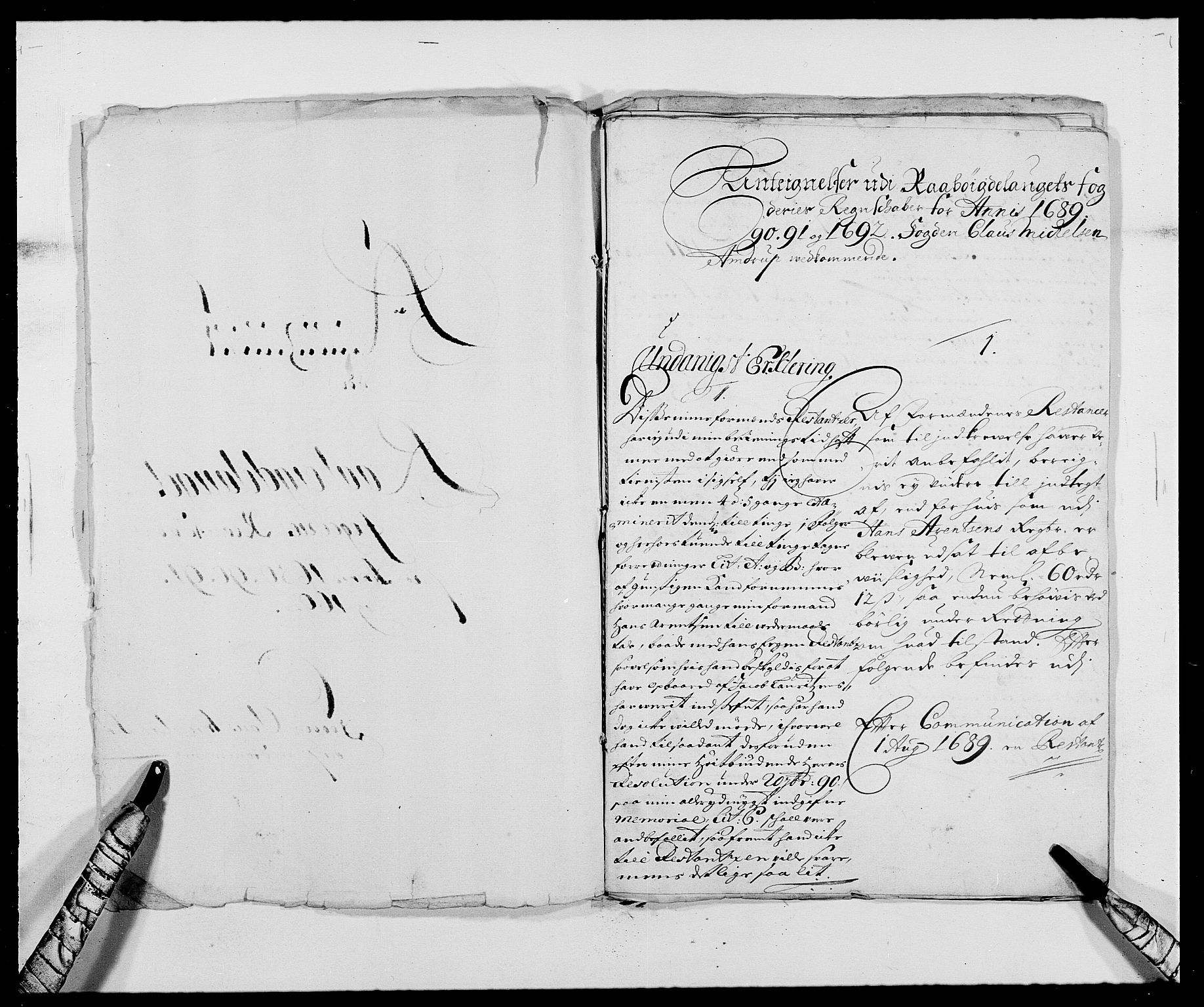 Rentekammeret inntil 1814, Reviderte regnskaper, Fogderegnskap, AV/RA-EA-4092/R40/L2443: Fogderegnskap Råbyggelag, 1691-1692, s. 199