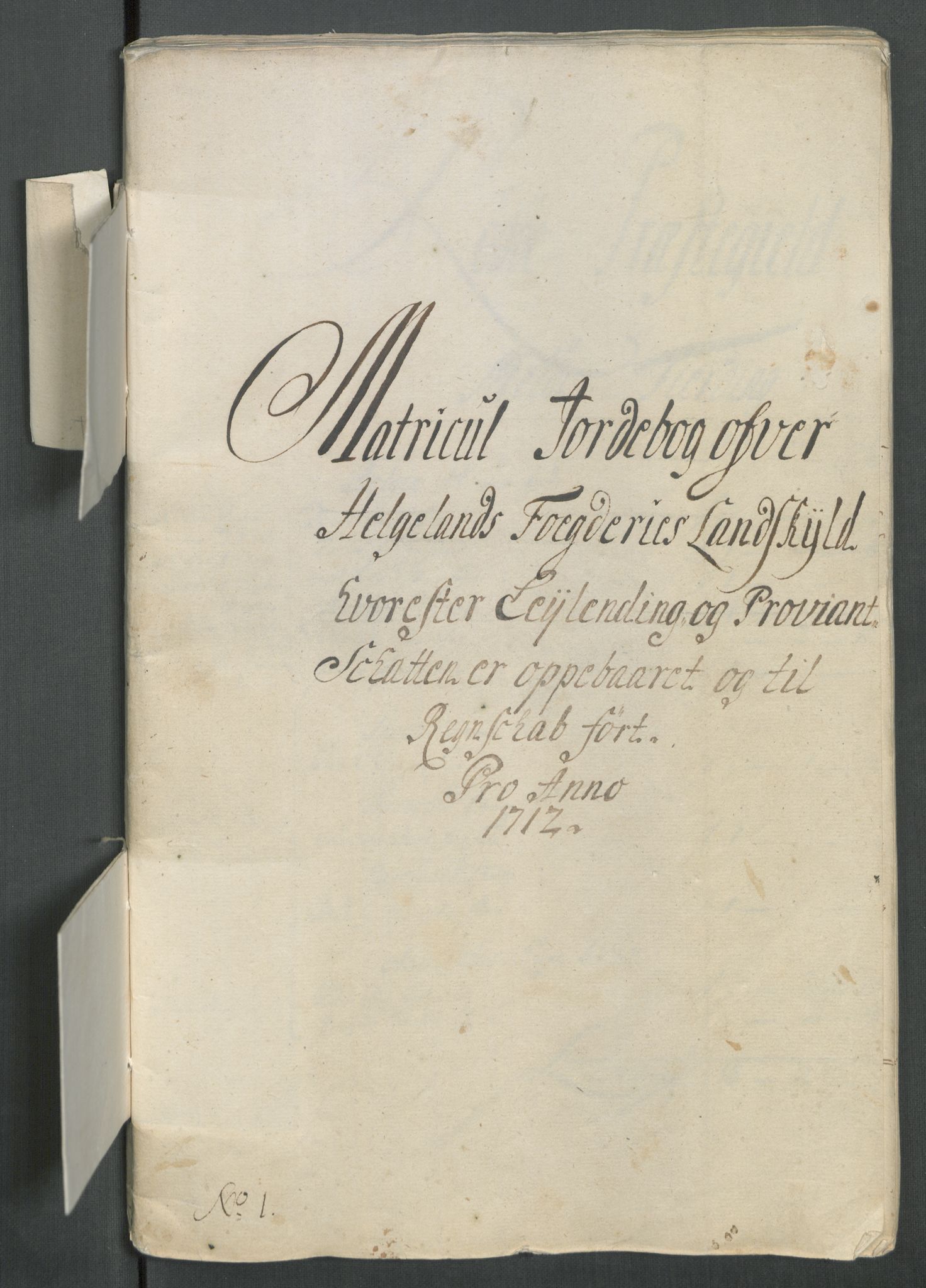 Rentekammeret inntil 1814, Reviderte regnskaper, Fogderegnskap, RA/EA-4092/R65/L4512: Fogderegnskap Helgeland, 1712-1713, s. 14