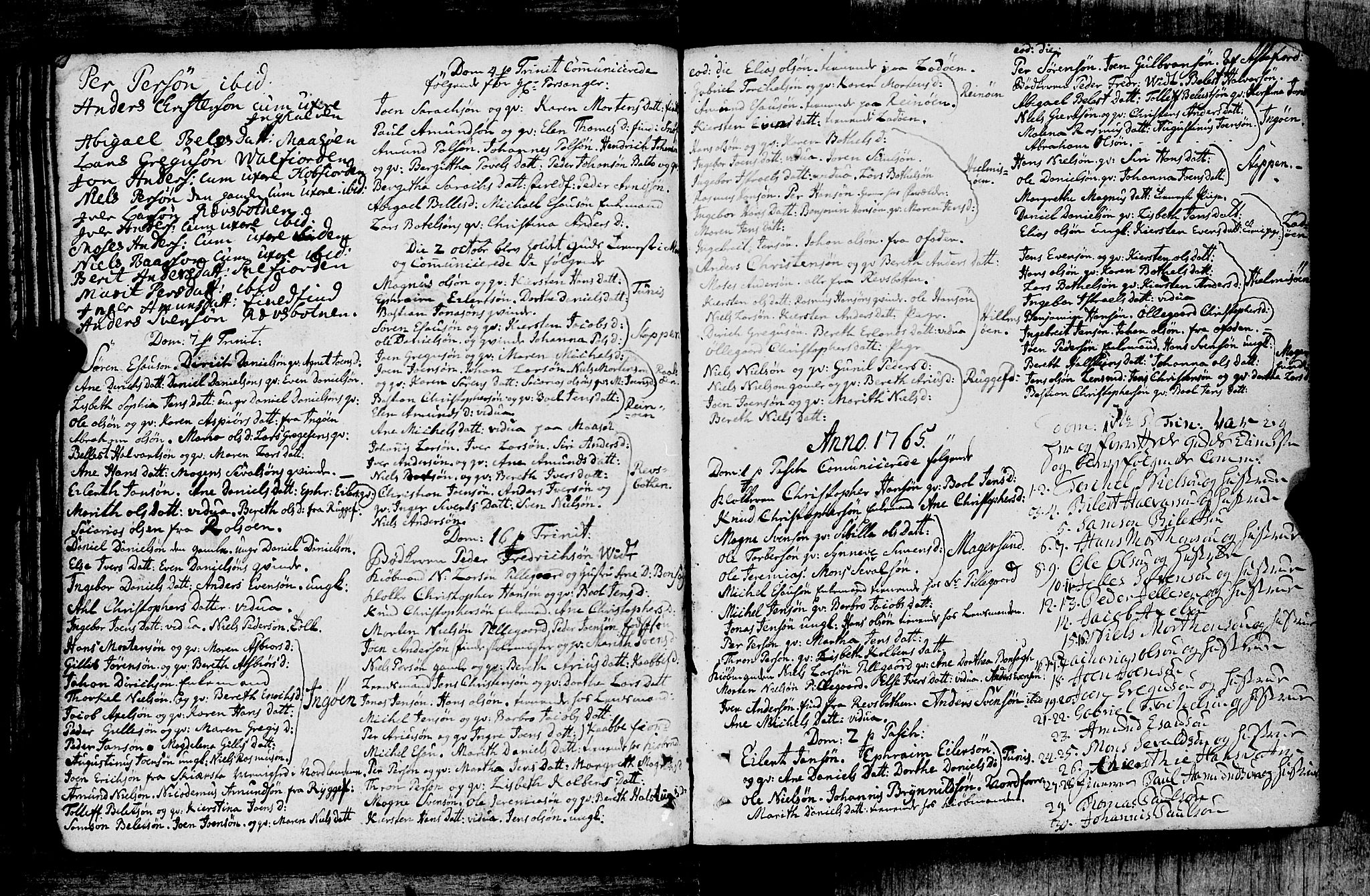 Måsøy sokneprestkontor, AV/SATØ-S-1348/B/L0026: Kommunikantprotokoll nr. 26 (1), 1749-1804