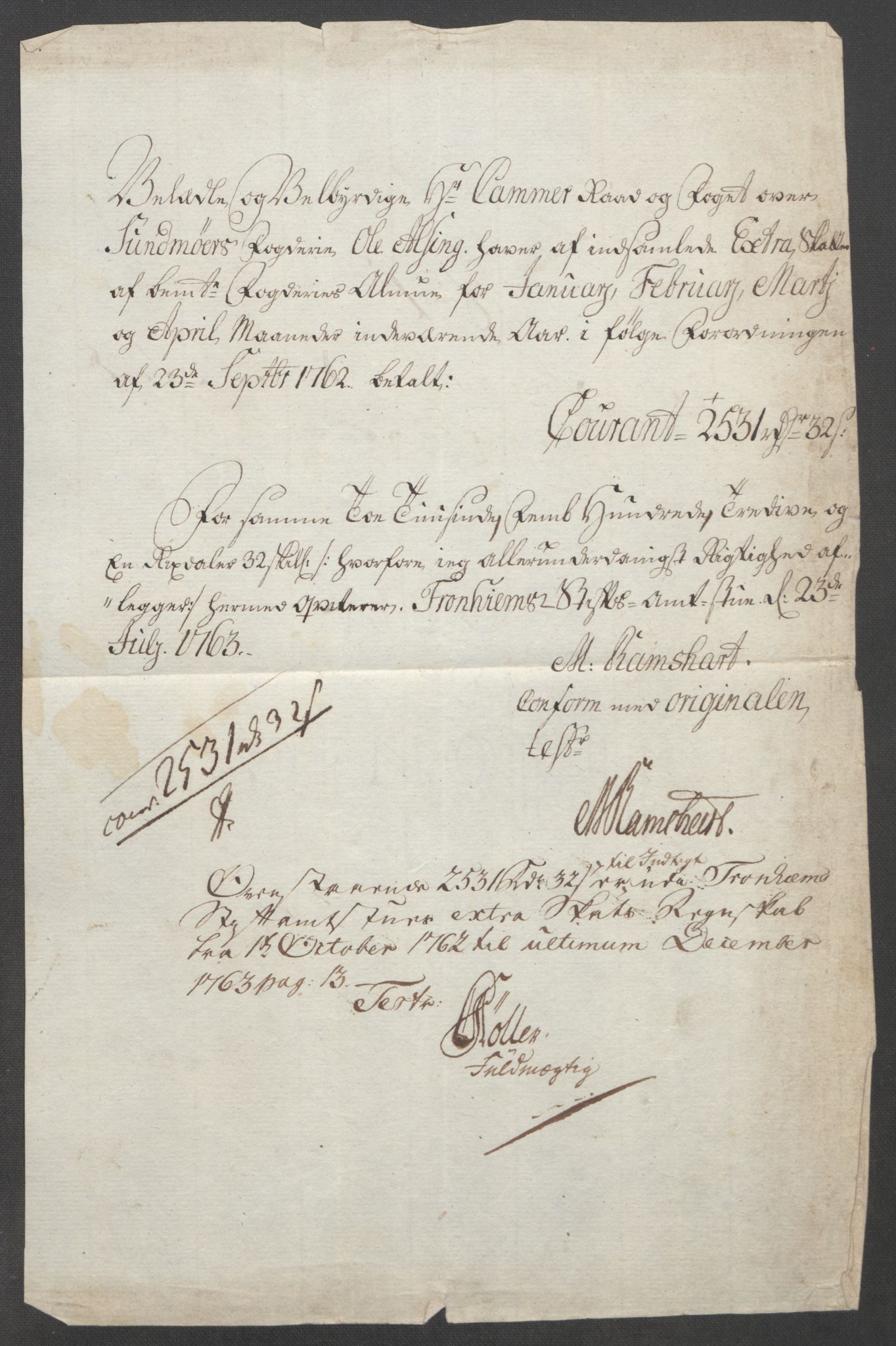 Rentekammeret inntil 1814, Reviderte regnskaper, Fogderegnskap, AV/RA-EA-4092/R54/L3645: Ekstraskatten Sunnmøre, 1762-1772, s. 30