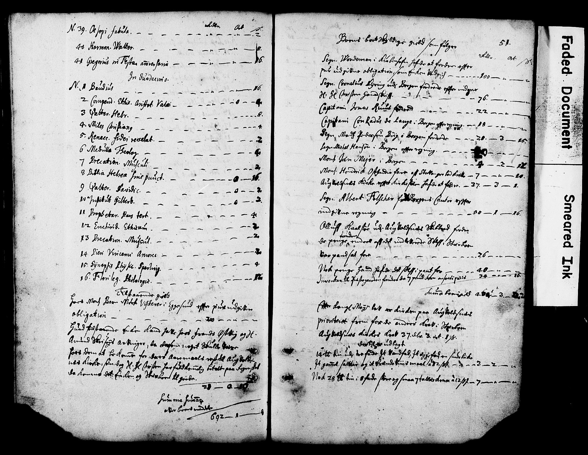 Karmsund prosti, AV/SAST-A-101858/I/Ib/L0001: Skifteprotokoll, 1692-1798, s. 51b-52a