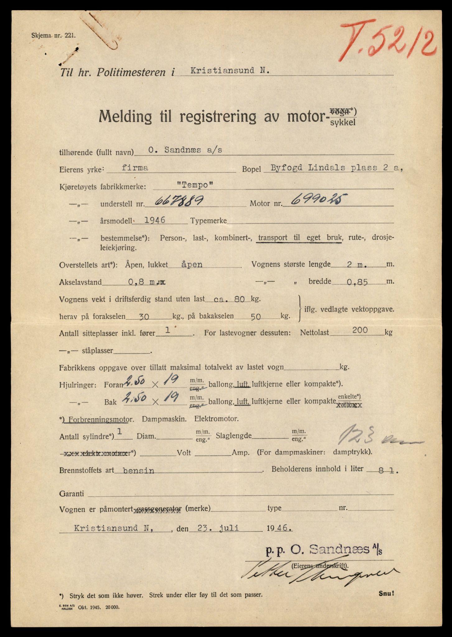 Møre og Romsdal vegkontor - Ålesund trafikkstasjon, AV/SAT-A-4099/F/Fe/L0029: Registreringskort for kjøretøy T 11430 - T 11619, 1927-1998, s. 2591