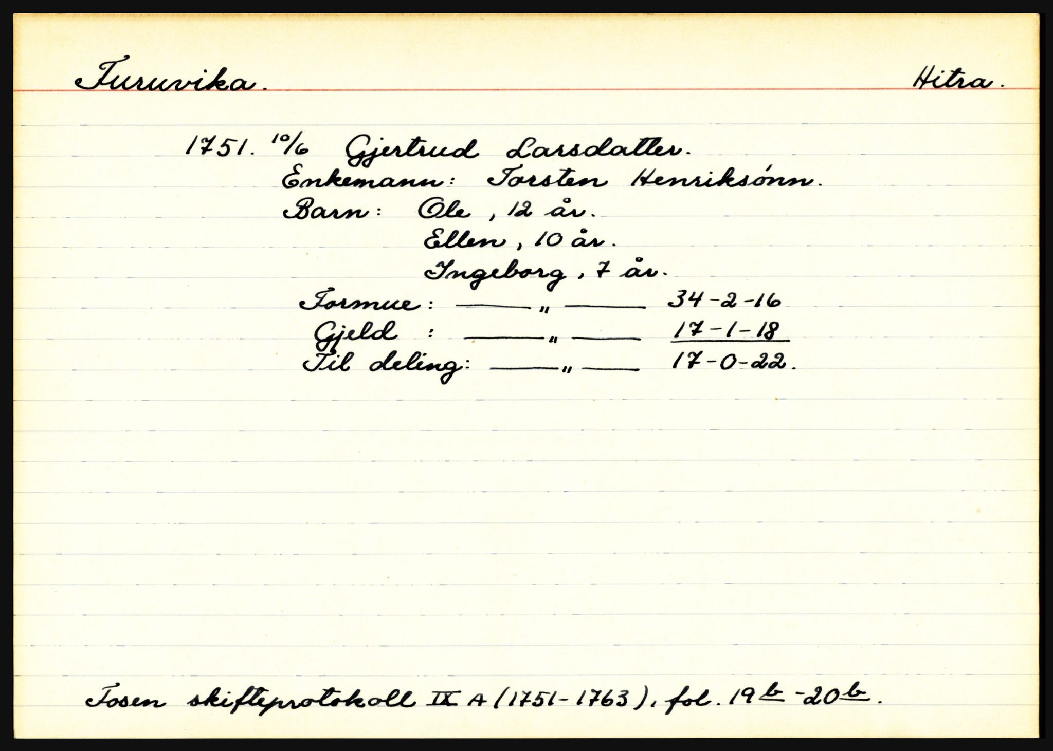 Fosen sorenskriveri, AV/SAT-A-1107/1/3, 1681-1823, s. 1803