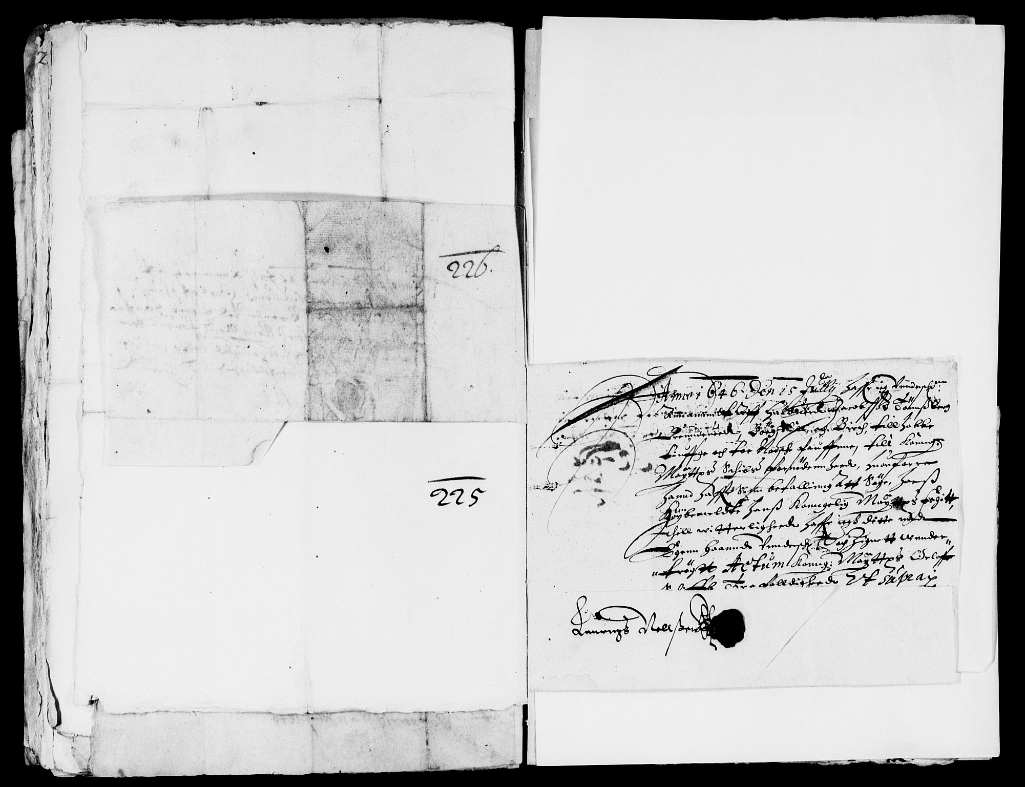 Rentekammeret inntil 1814, Reviderte regnskaper, Lensregnskaper, AV/RA-EA-5023/R/Rb/Rba/L0185: Akershus len, 1645-1646