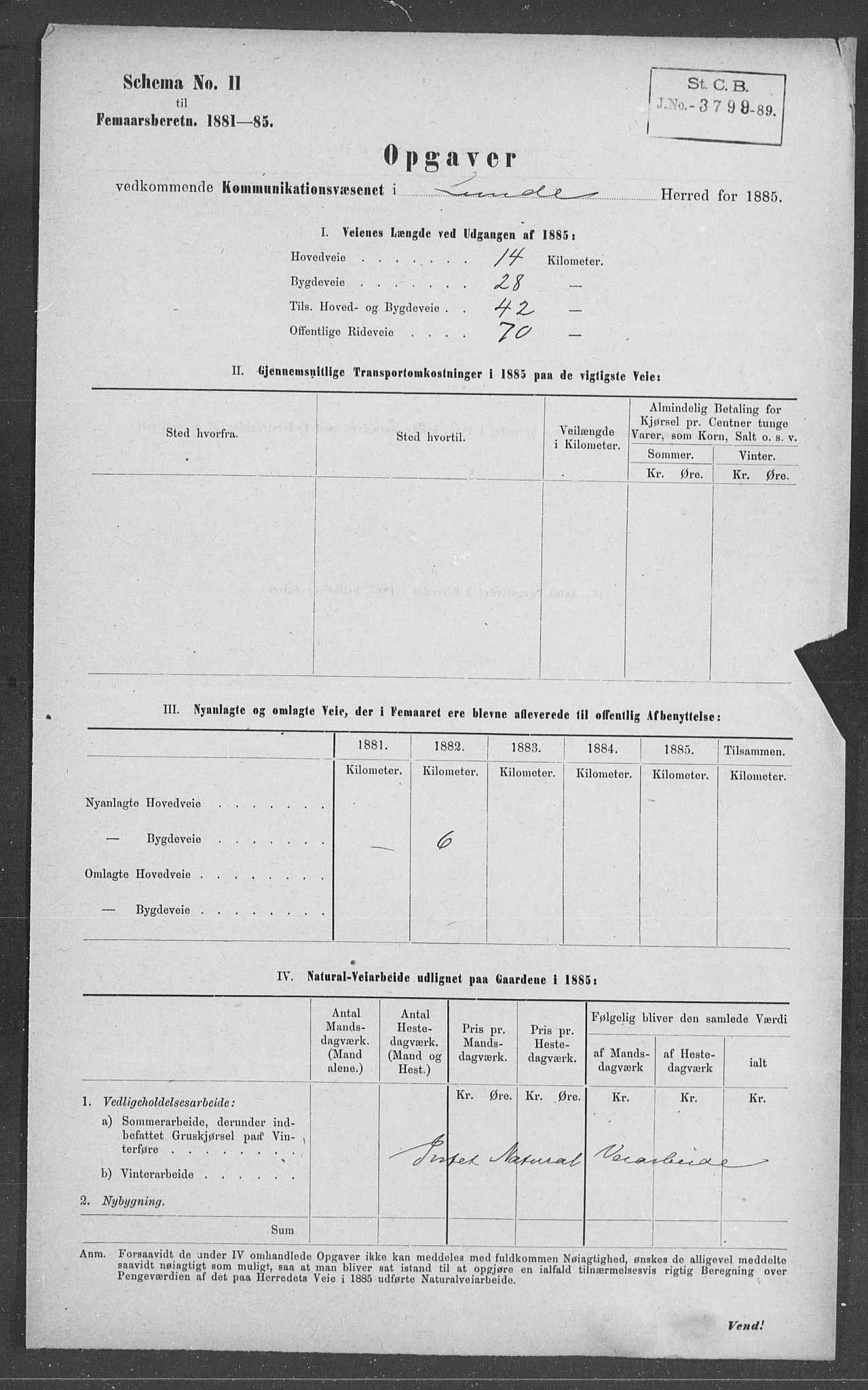 Statistisk sentralbyrå, Næringsøkonomiske emner, Generelt - Amtmennenes femårsberetninger, AV/RA-S-2233/F/Fa/L0062: --, 1881-1885, s. 3