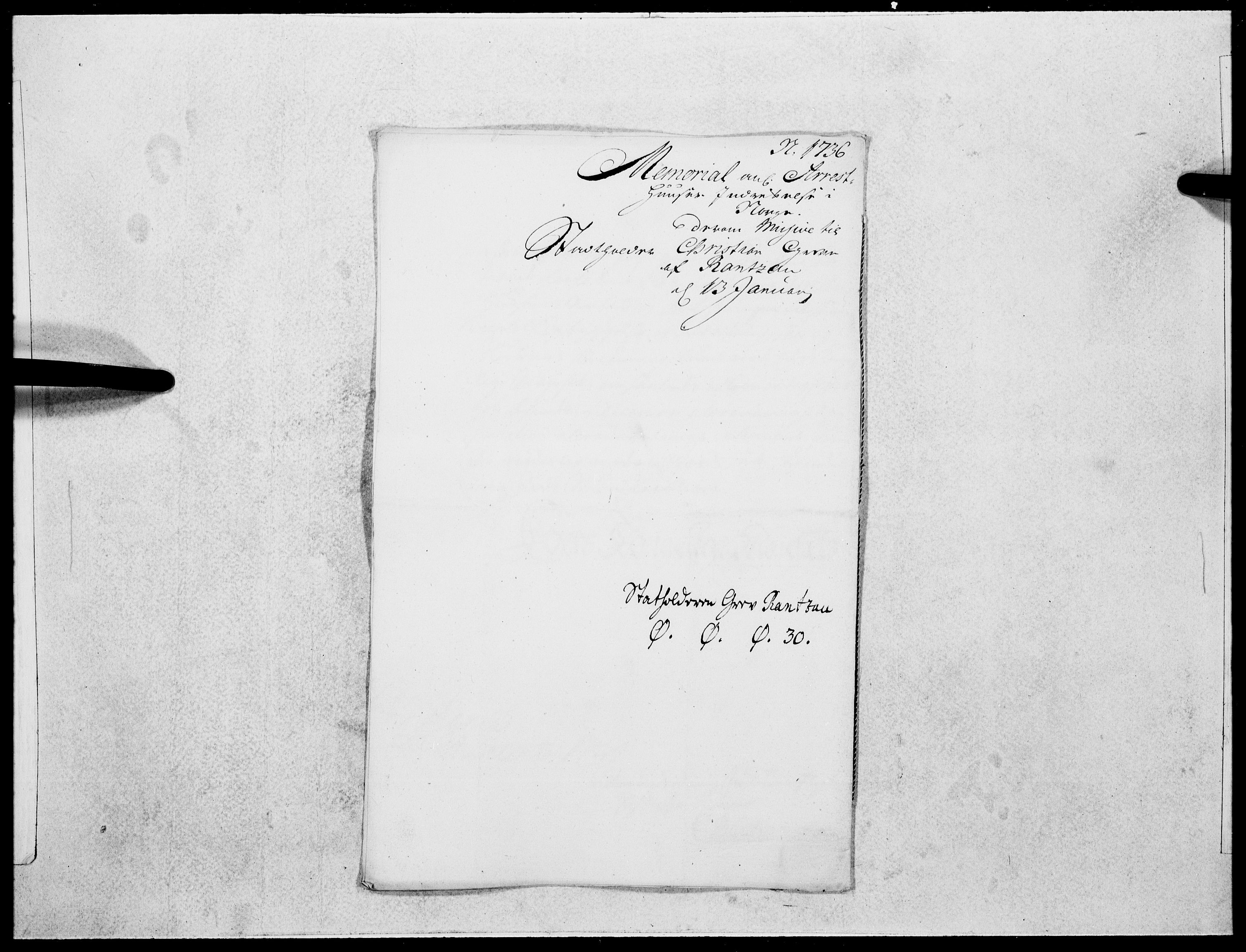 Danske Kanselli 1572-1799, AV/RA-EA-3023/F/Fc/Fcc/Fcca/L0122: Norske innlegg 1572-1799, 1736, s. 29