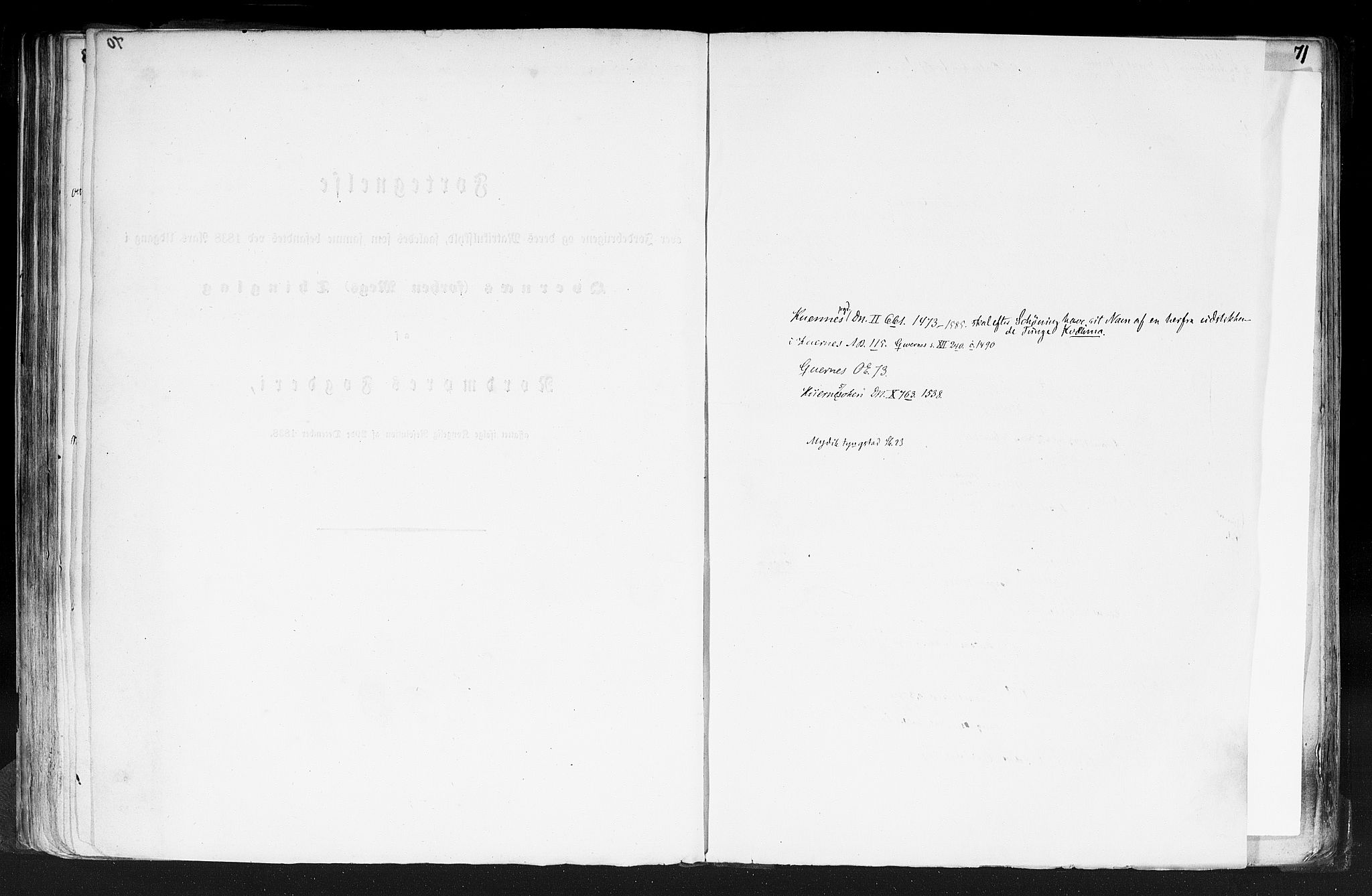 Rygh, RA/PA-0034/F/Fb/L0013: Matrikkelen for 1838 - Romsdal amt (Møre og Romsdal fylke), 1838, s. 70b