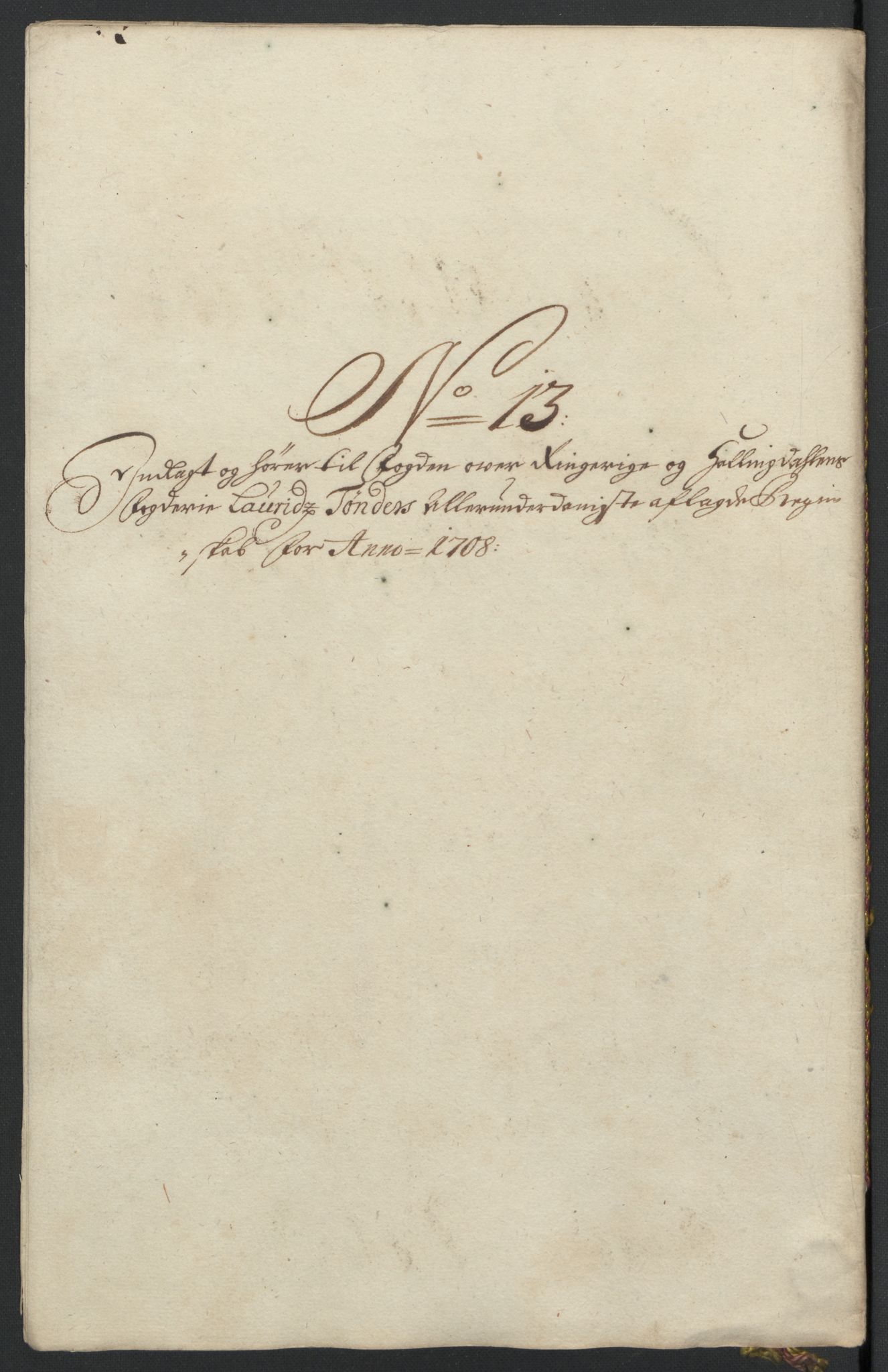 Rentekammeret inntil 1814, Reviderte regnskaper, Fogderegnskap, RA/EA-4092/R22/L1467: Fogderegnskap Ringerike, Hallingdal og Buskerud, 1708, s. 194