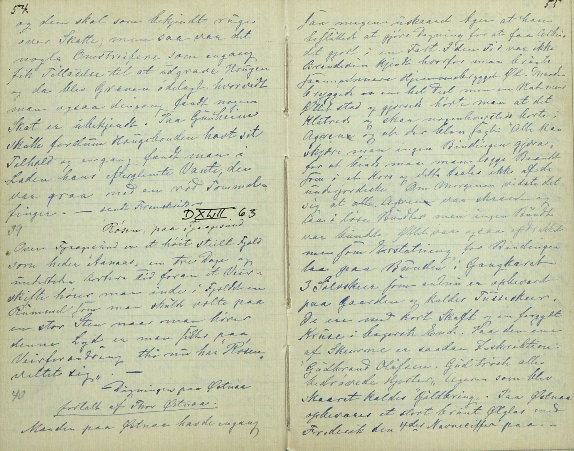 Rikard Berge, TEMU/TGM-A-1003/F/L0007/0006: 251-299 / 256 Samlet af Halvor Nilsen Tveten i Bø, 1893, s. 54-55