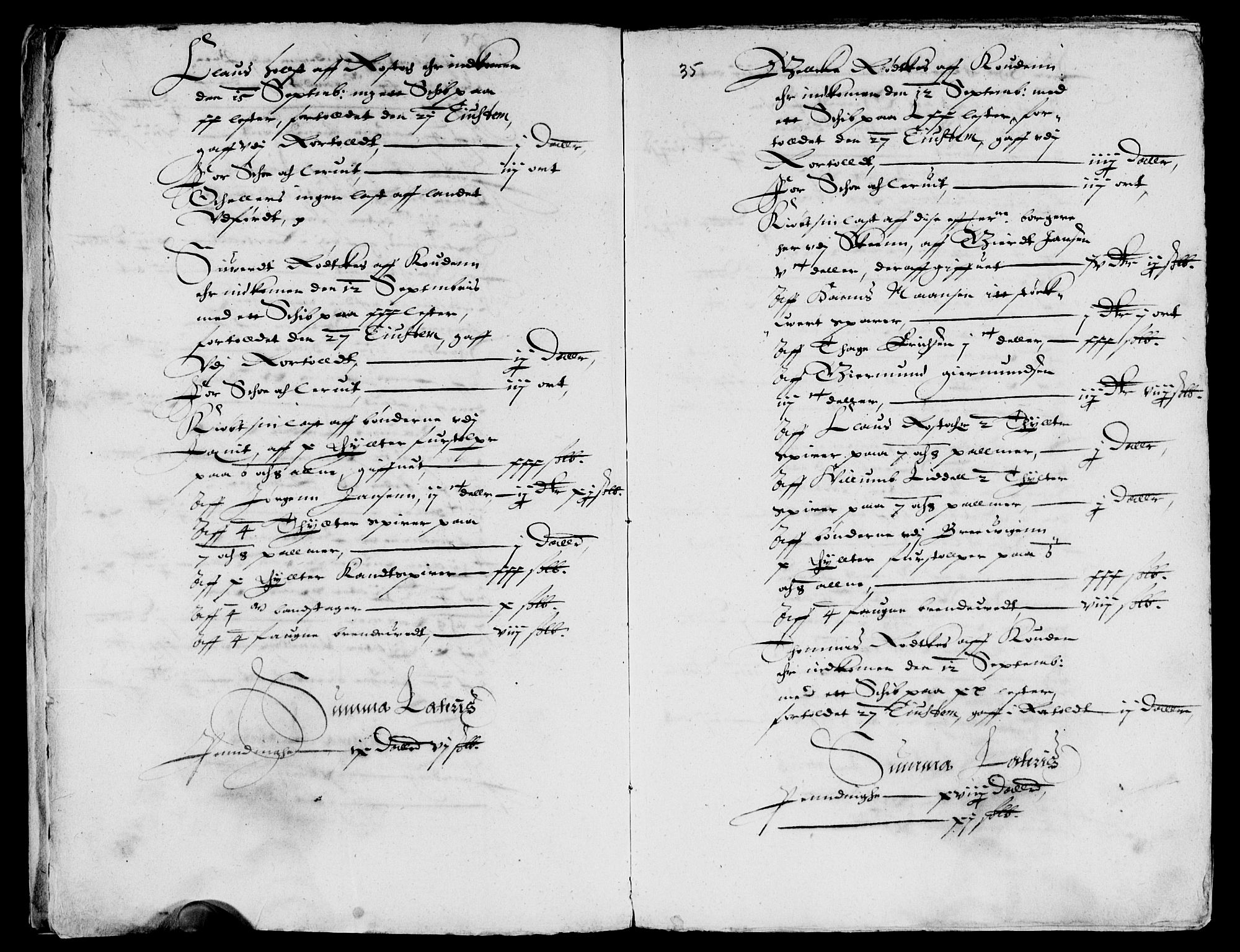 Rentekammeret inntil 1814, Reviderte regnskaper, Lensregnskaper, AV/RA-EA-5023/R/Rb/Rbp/L0002: Bratsberg len, 1599-1609