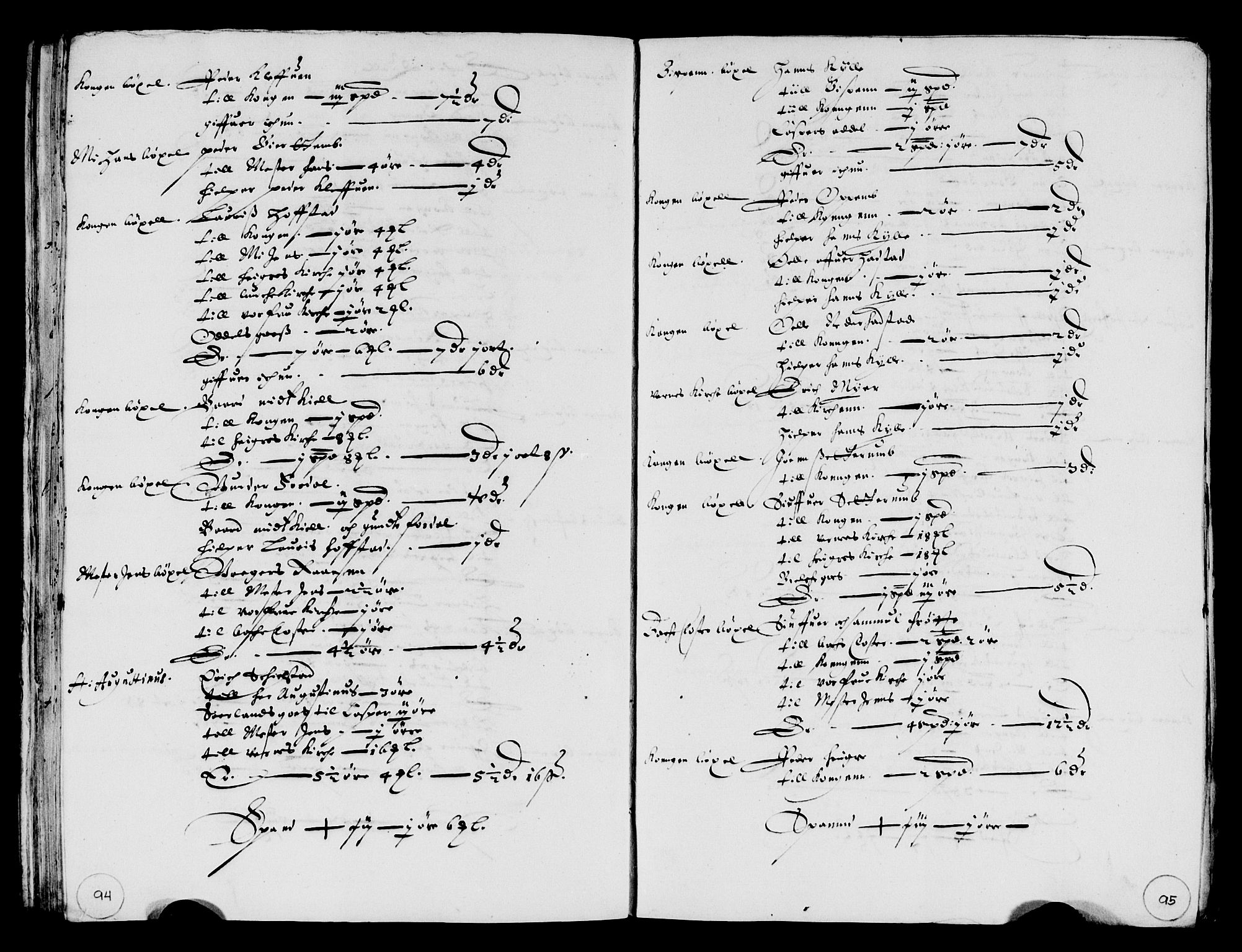 Rentekammeret inntil 1814, Reviderte regnskaper, Lensregnskaper, AV/RA-EA-5023/R/Rb/Rbw/L0090: Trondheim len, 1647-1648