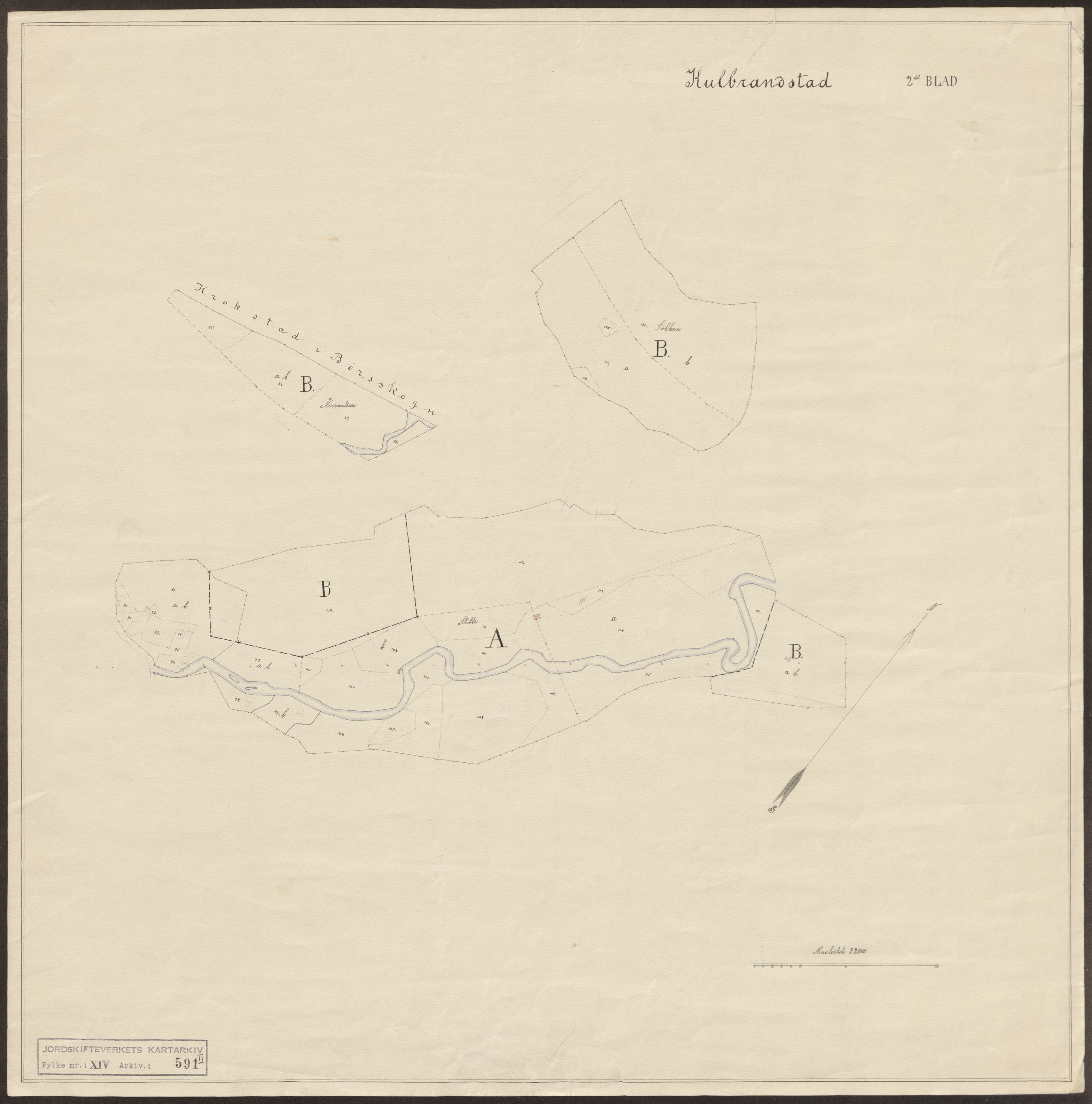 Jordskifteverkets kartarkiv, RA/S-3929/T, 1859-1988, s. 813