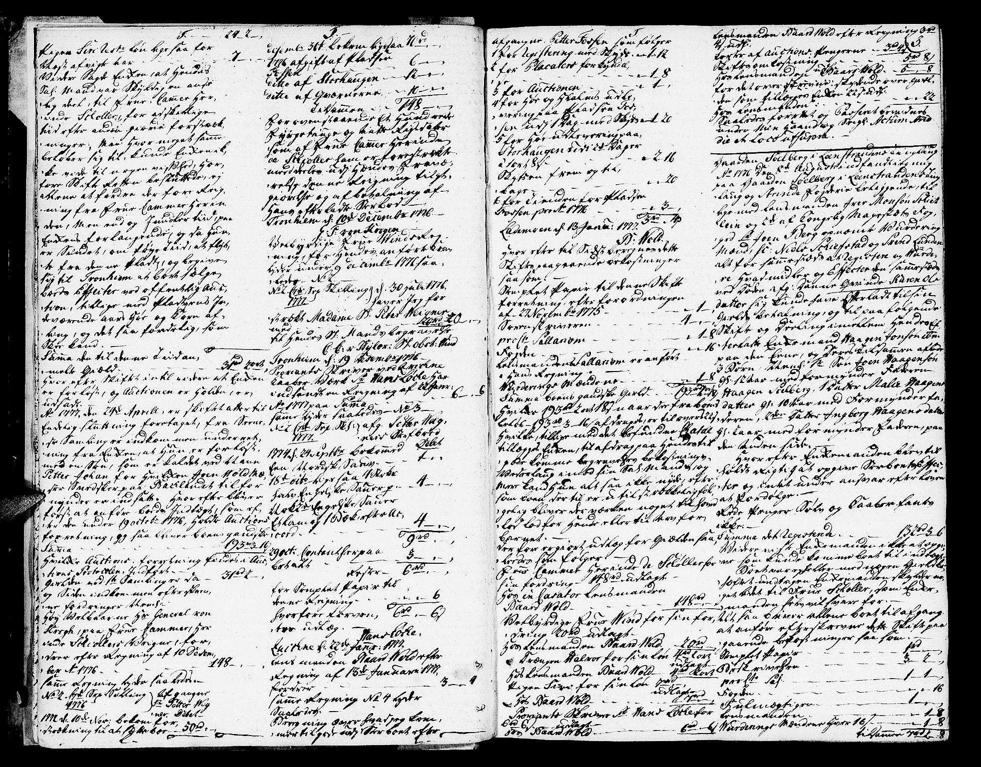 Strinda og Selbu sorenskriveri, AV/SAT-A-0015/3/3A/3Aa/L0007: Skifteprotokoll 7, 1776-1790, s. 2b-3a