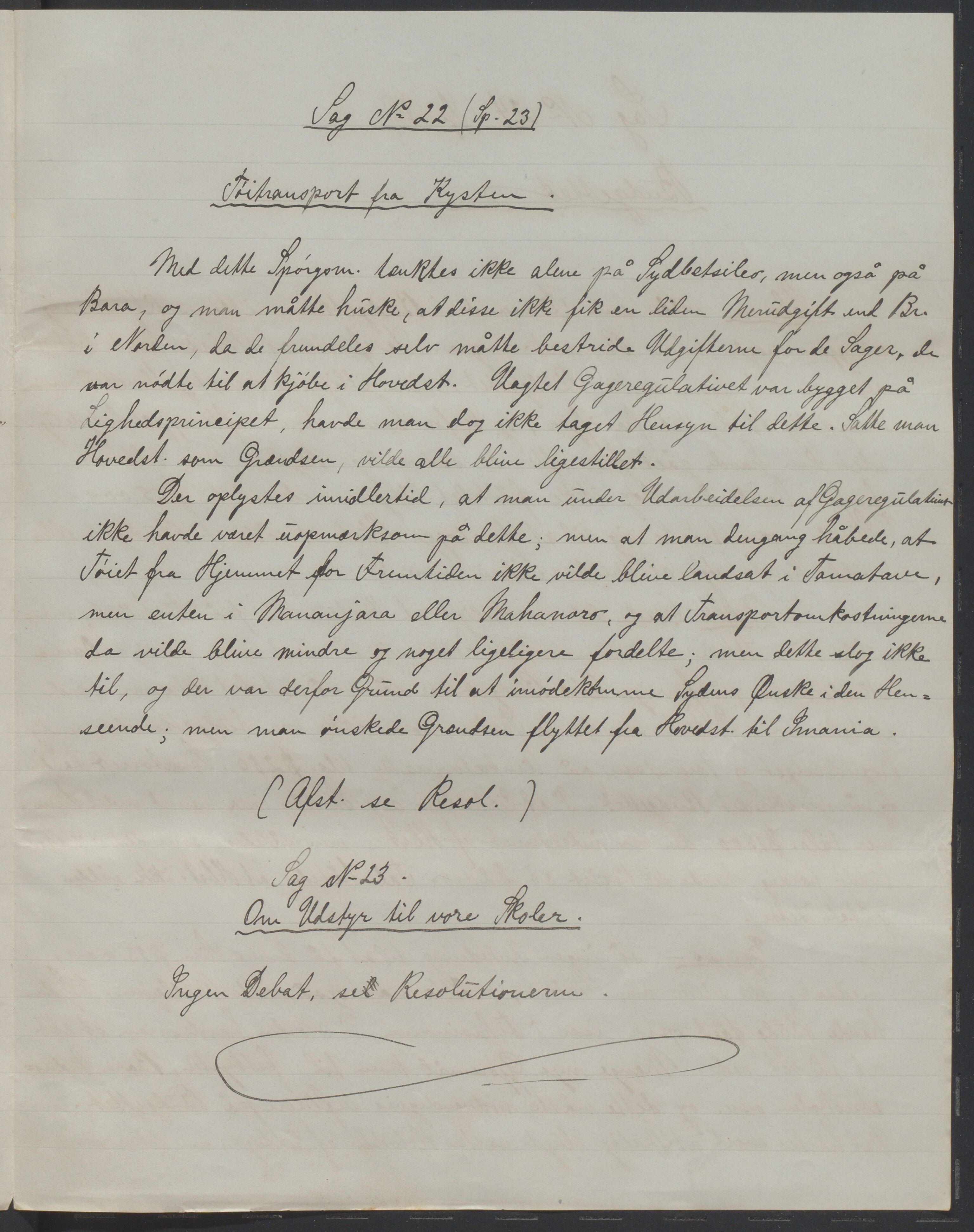Det Norske Misjonsselskap - hovedadministrasjonen, VID/MA-A-1045/D/Da/Daa/L0038/0001: Konferansereferat og årsberetninger / Konferansereferat fra Madagaskar Innland., 1890