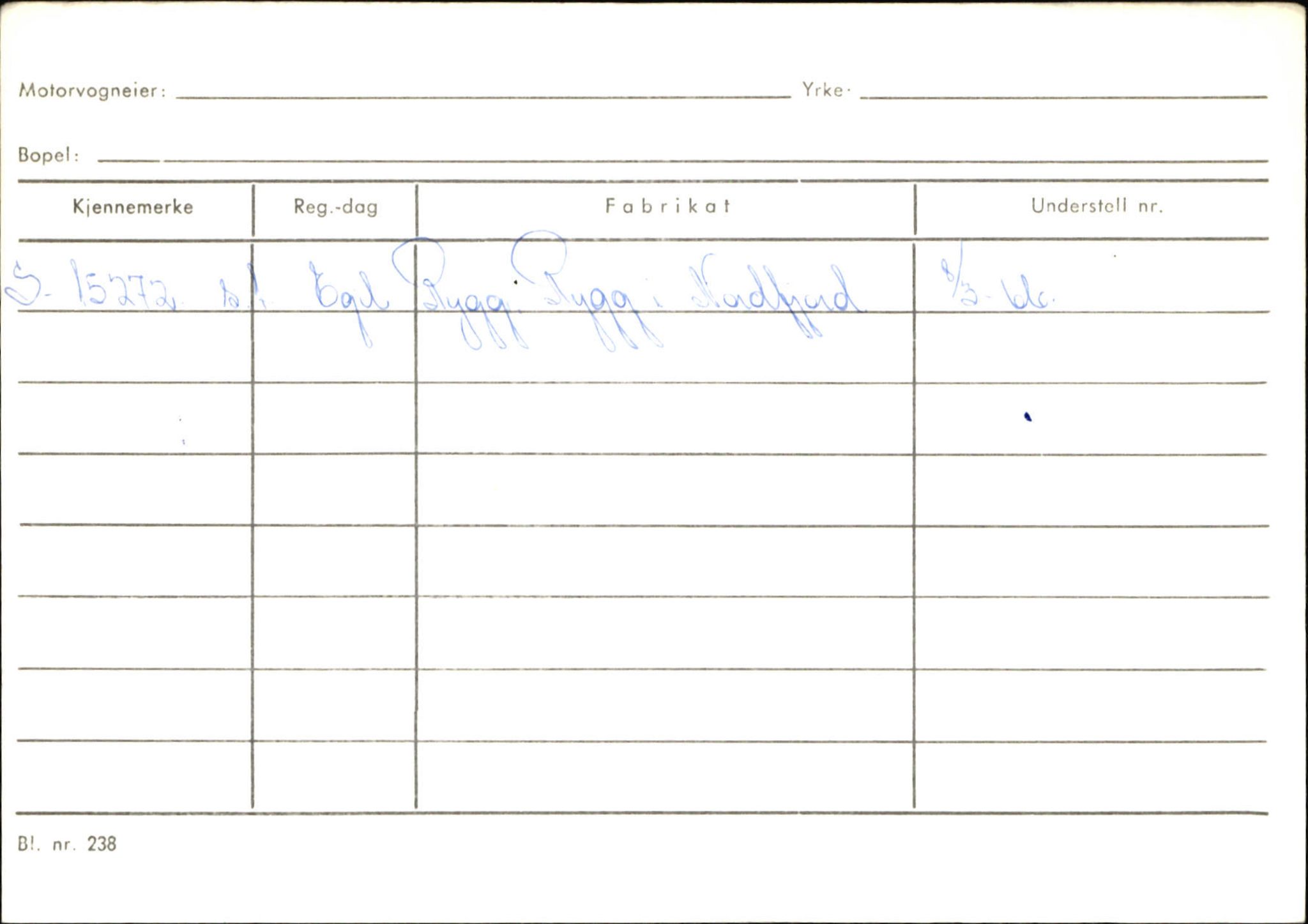 Statens vegvesen, Sogn og Fjordane vegkontor, AV/SAB-A-5301/4/F/L0130: Eigarregister Eid T-Å. Høyanger A-O, 1945-1975, s. 1975