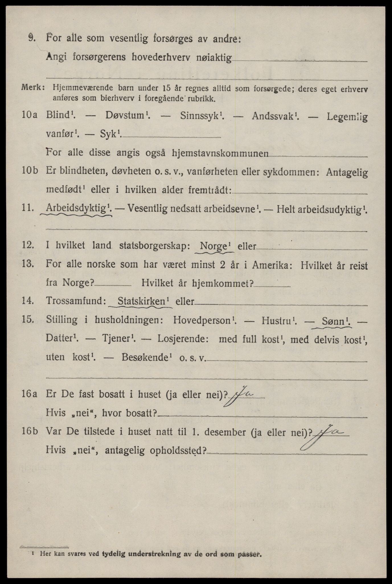 SAKO, Folketelling 1920 for 0830 Nissedal herred, 1920, s. 2282