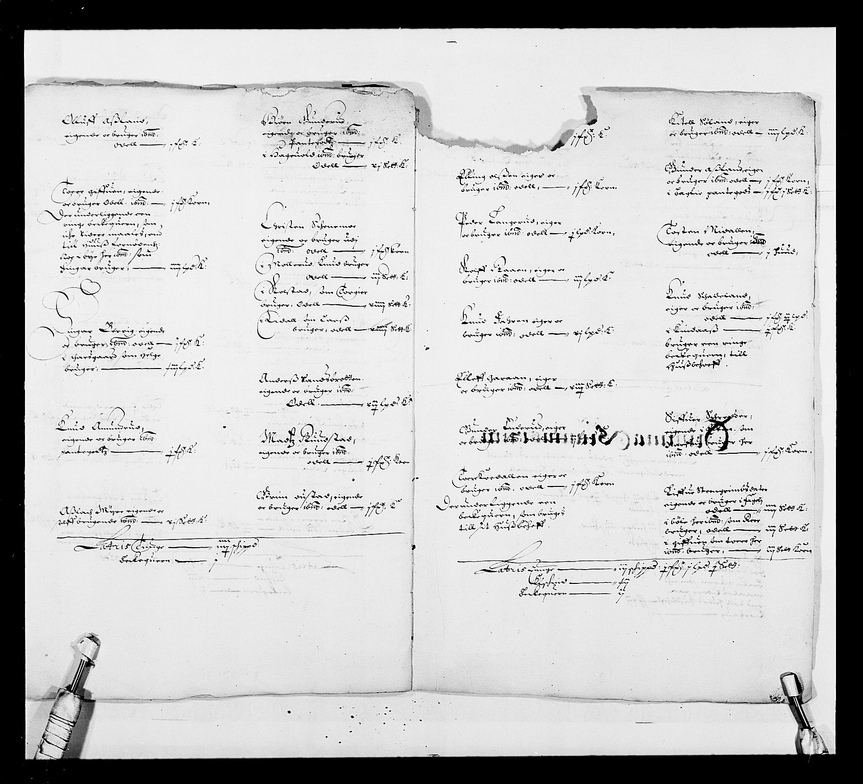 Stattholderembetet 1572-1771, AV/RA-EA-2870/Ek/L0031/0001: Jordebøker 1633-1658: / Forskjellige jordebøker, 1651-1658, s. 171