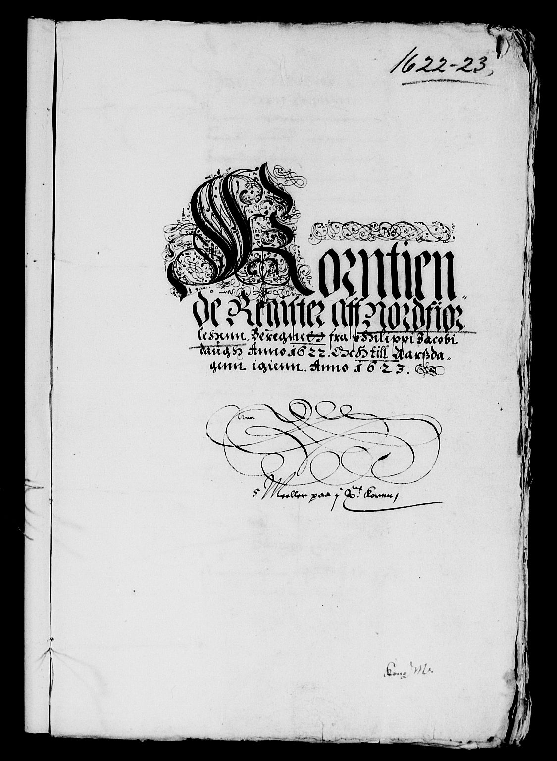 Rentekammeret inntil 1814, Reviderte regnskaper, Lensregnskaper, RA/EA-5023/R/Rb/Rbt/L0035: Bergenhus len, 1622-1624