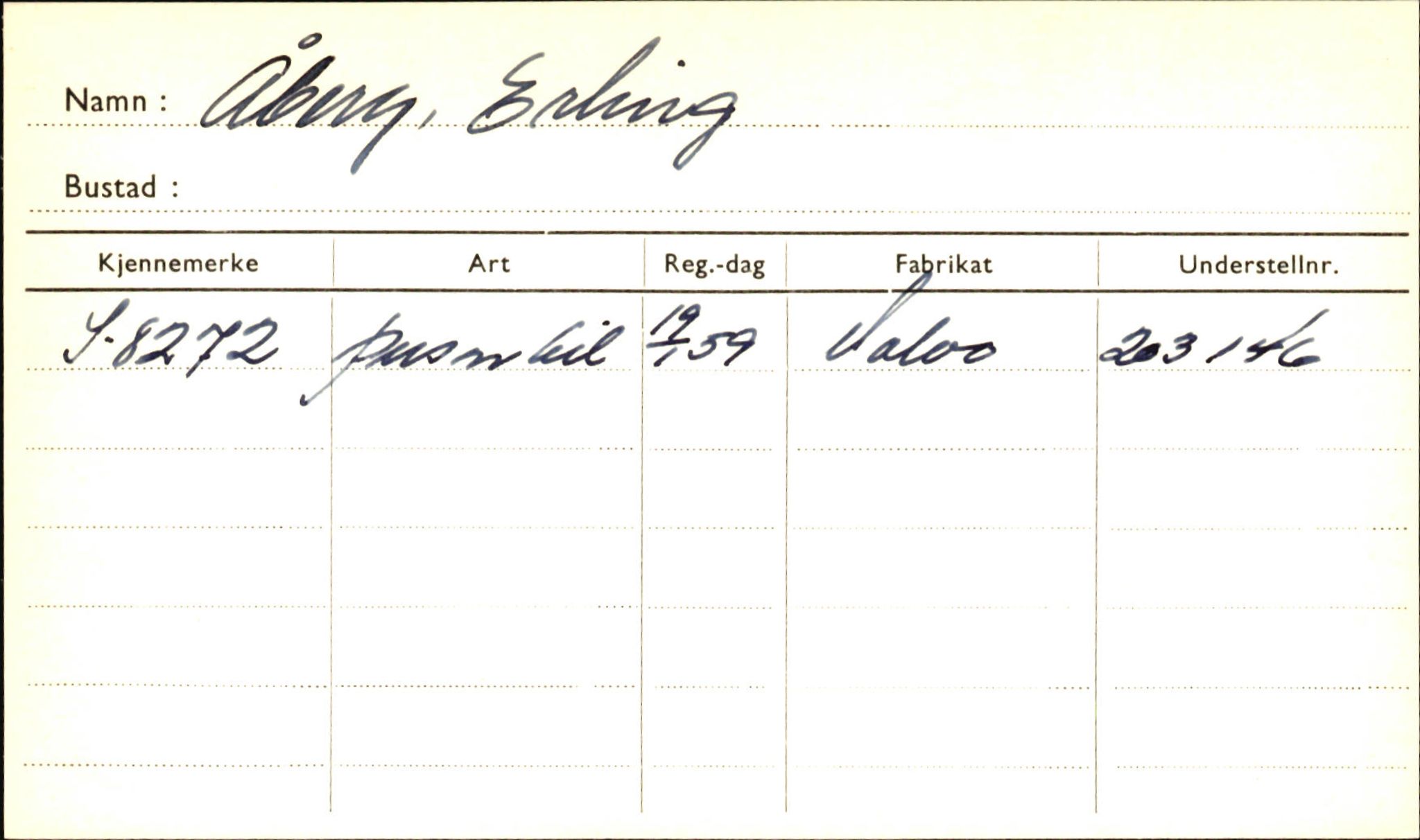 Statens vegvesen, Sogn og Fjordane vegkontor, SAB/A-5301/4/F/L0002: Eigarregister Fjordane til 1.6.1961, 1930-1961, s. 767