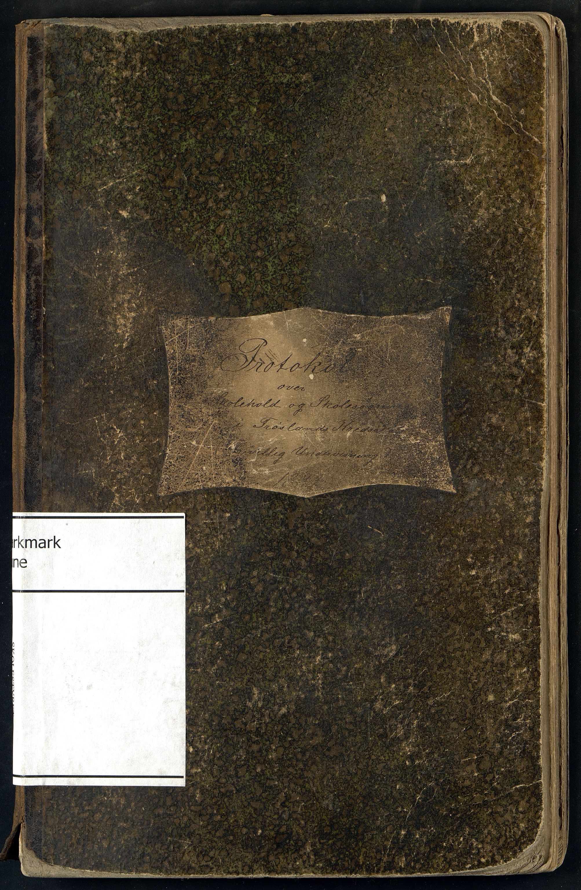 Halse og Harkmark kommune - Frøysland Skole, ARKSOR/1002HH564/H/L0004: Skoleprotokoll, 1882-1891