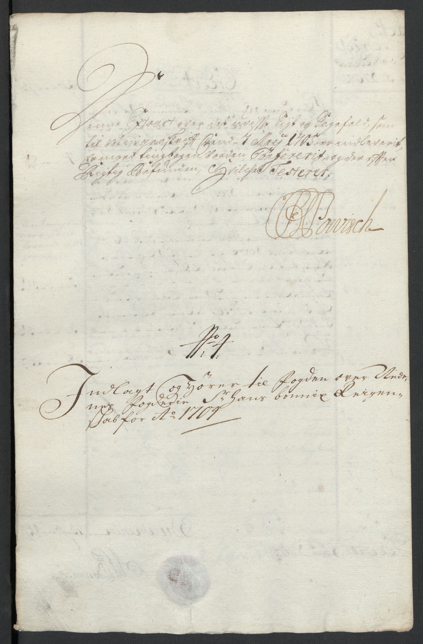 Rentekammeret inntil 1814, Reviderte regnskaper, Fogderegnskap, AV/RA-EA-4092/R39/L2317: Fogderegnskap Nedenes, 1704-1705, s. 30