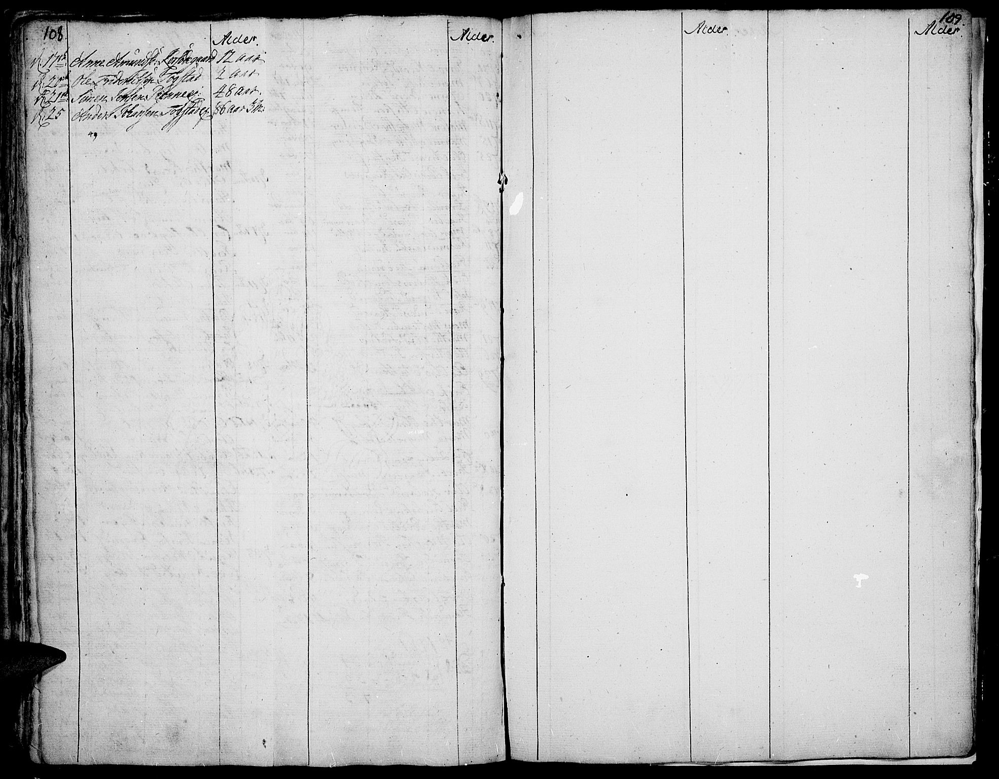 Stange prestekontor, AV/SAH-PREST-002/K/L0005: Ministerialbok nr. 5, 1754-1762, s. 108-109