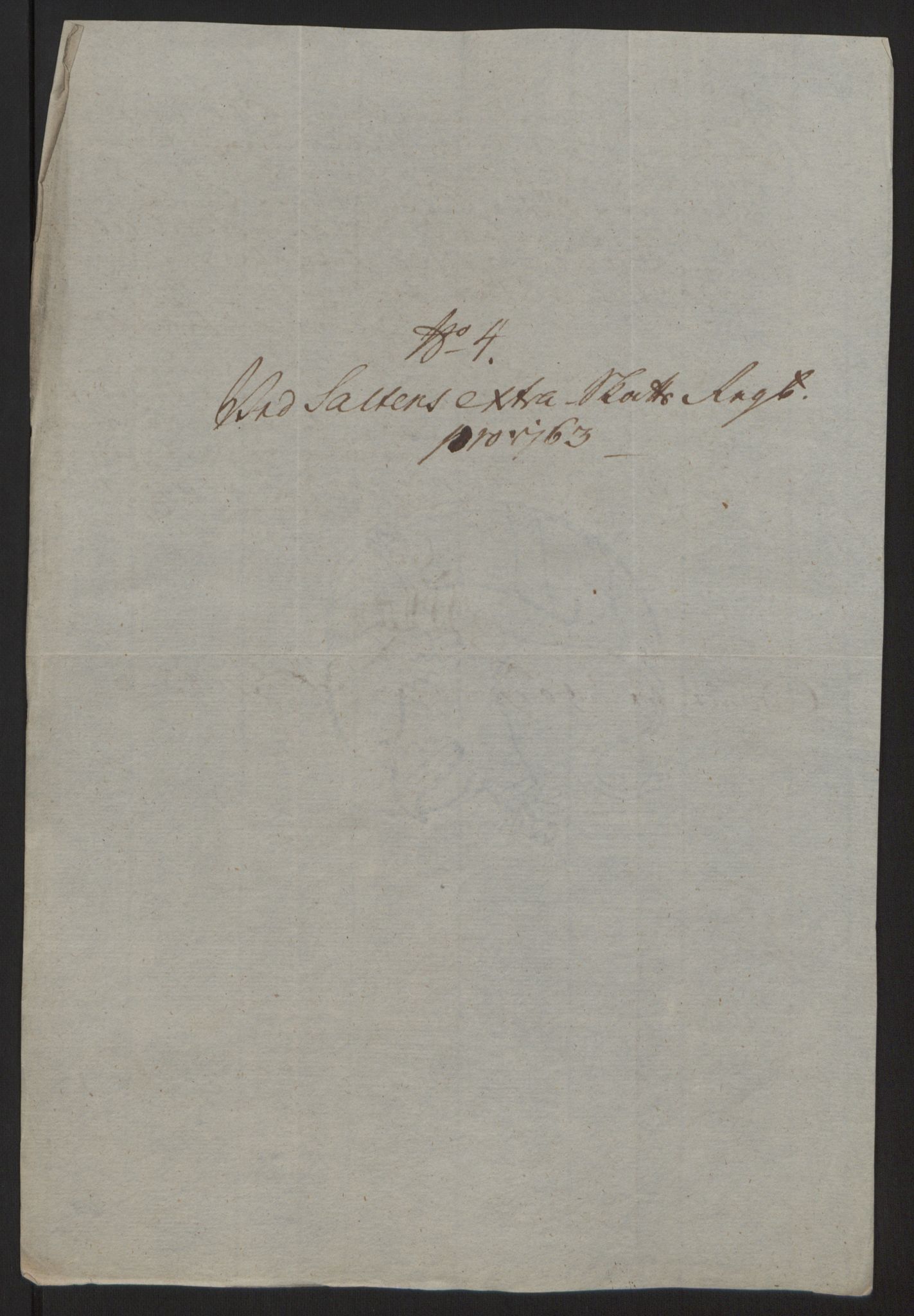 Rentekammeret inntil 1814, Reviderte regnskaper, Fogderegnskap, RA/EA-4092/R66/L4670: Ekstraskatten Salten, 1762-1764, s. 163